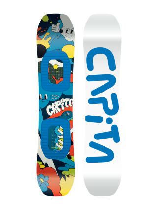 Capita Micro Mini JR Snowboard (white/blue)