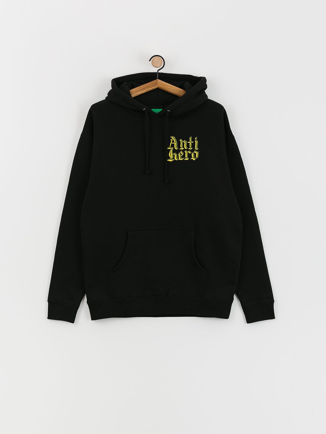 Antihero Trmnl Vlcty HD Hoodie (black/olive/yellow)