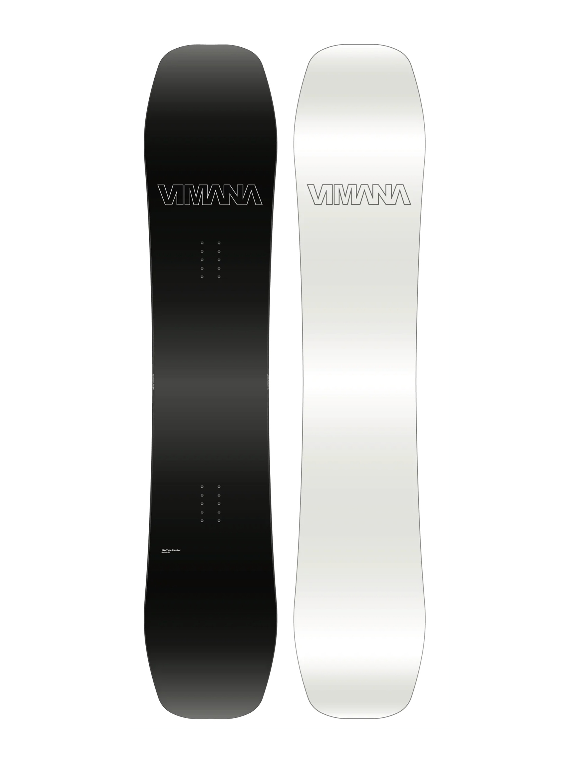 Herren Vimana The Continental Twin V3 Snowboard (white/black)