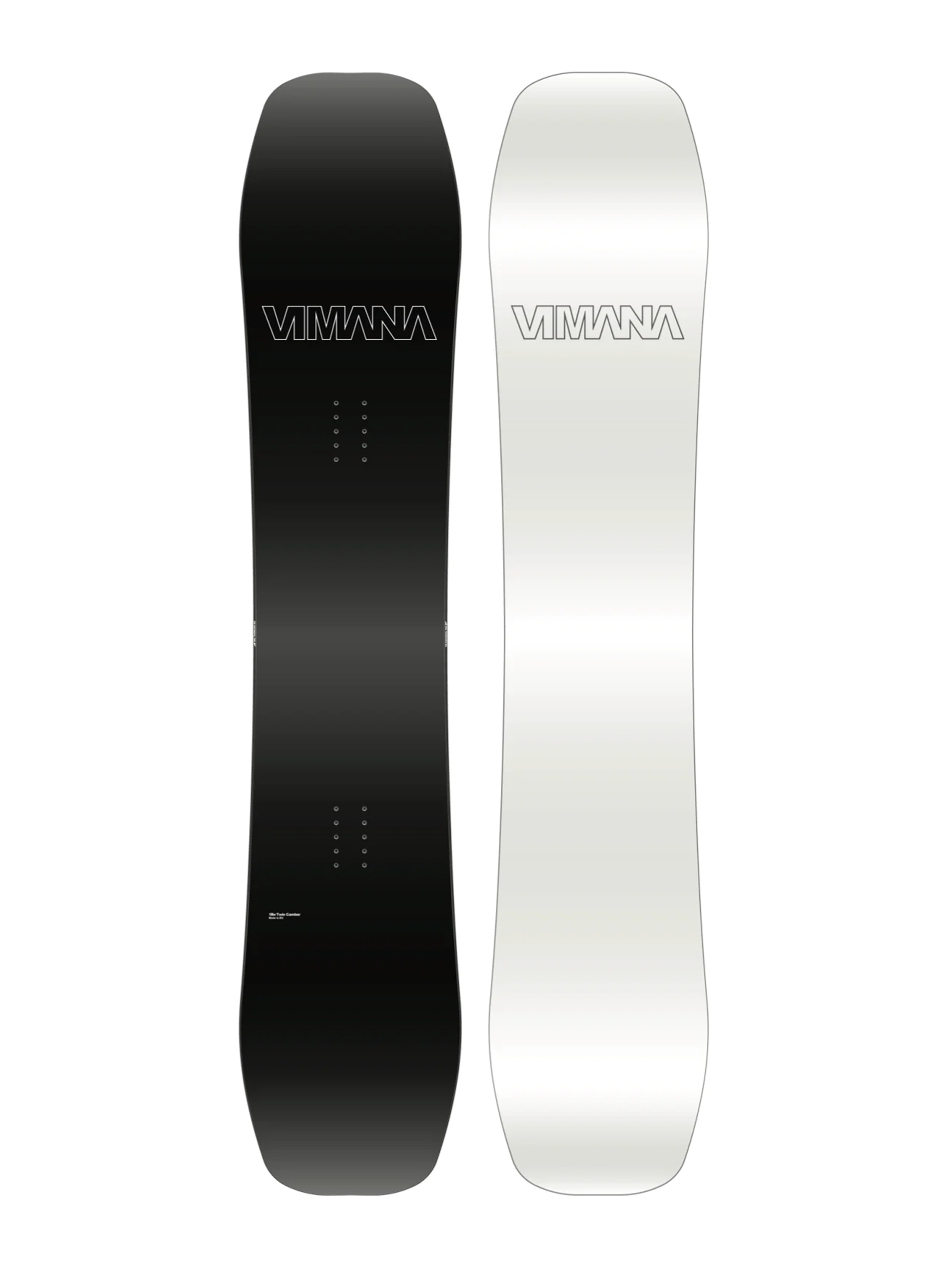 Mens Vimana The Continental Direct V3 Snowboard (white/black)