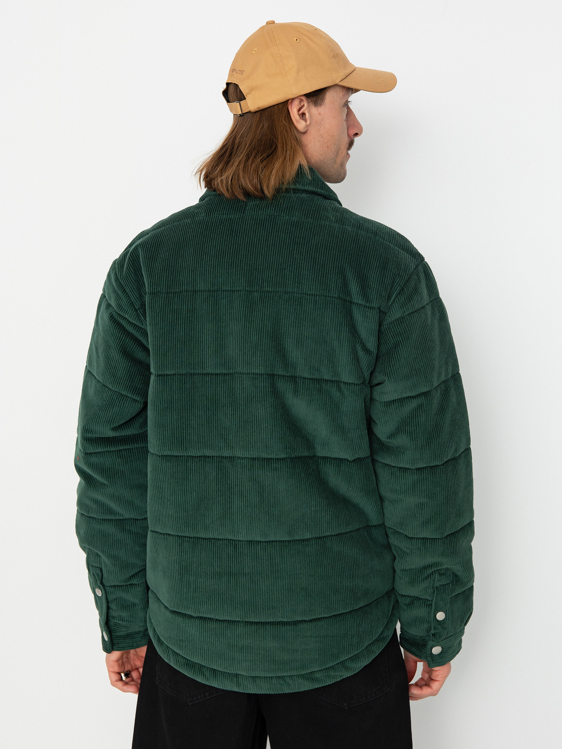 OBEY Grand Cord Jacket (dark cedar)