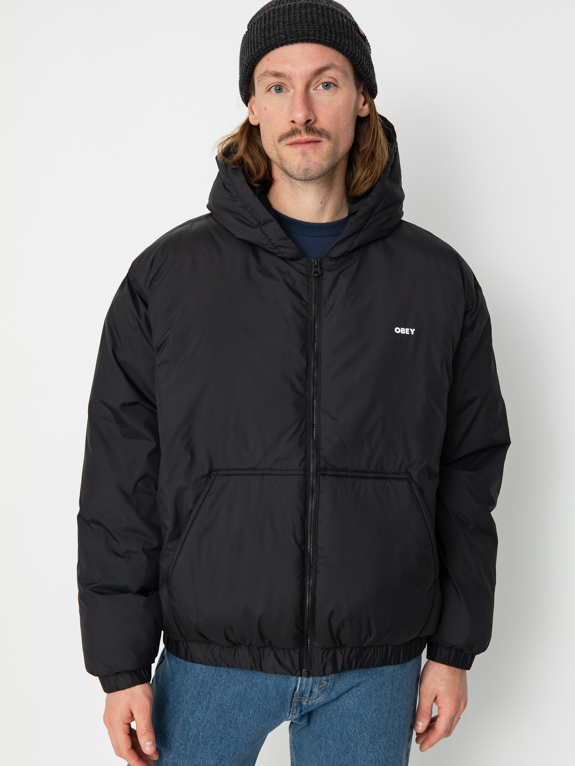 OBEY Retreat Jacke (black)