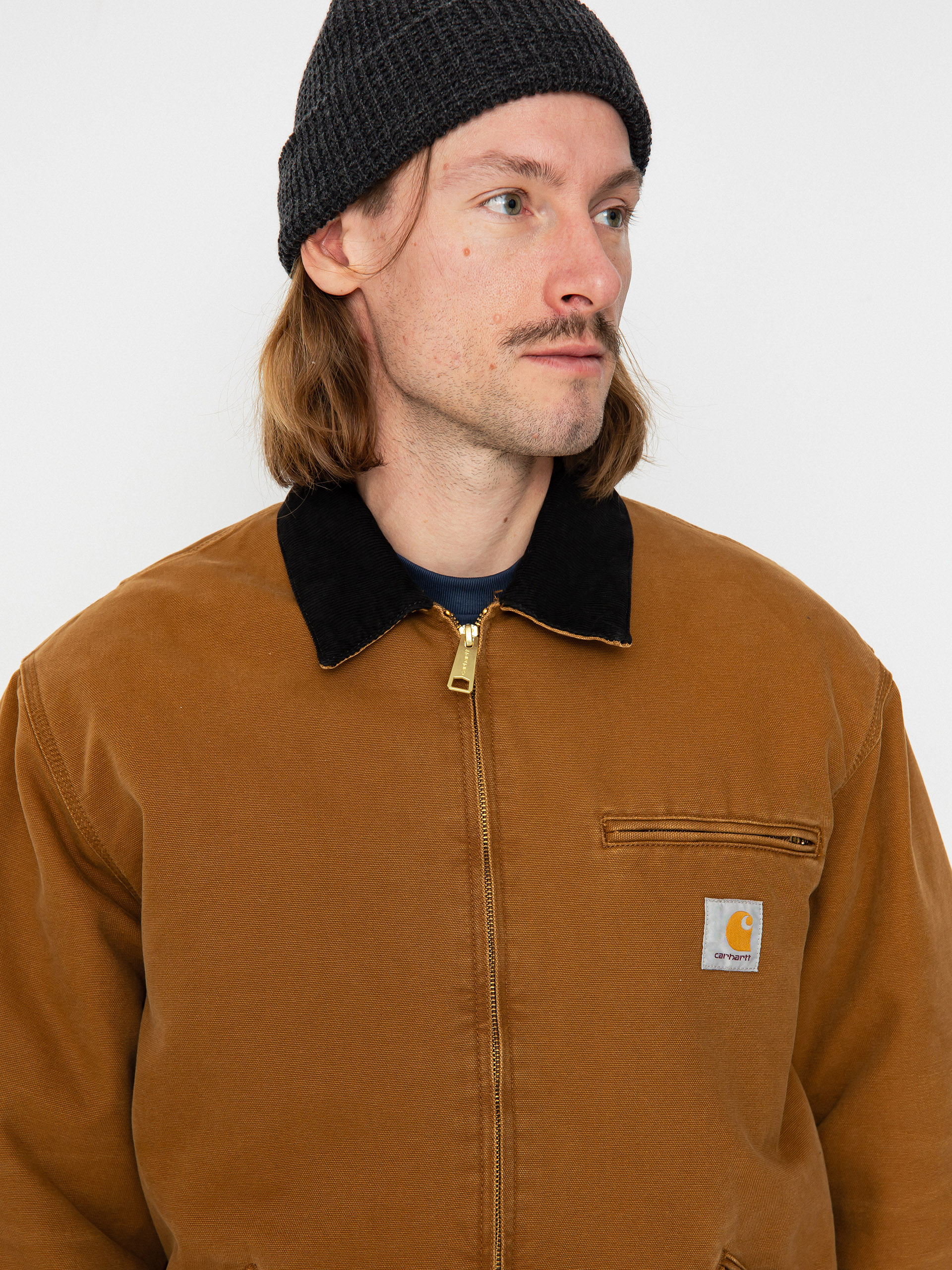 Carhartt WIP OG Detroit Jacket (deep h brown/black)