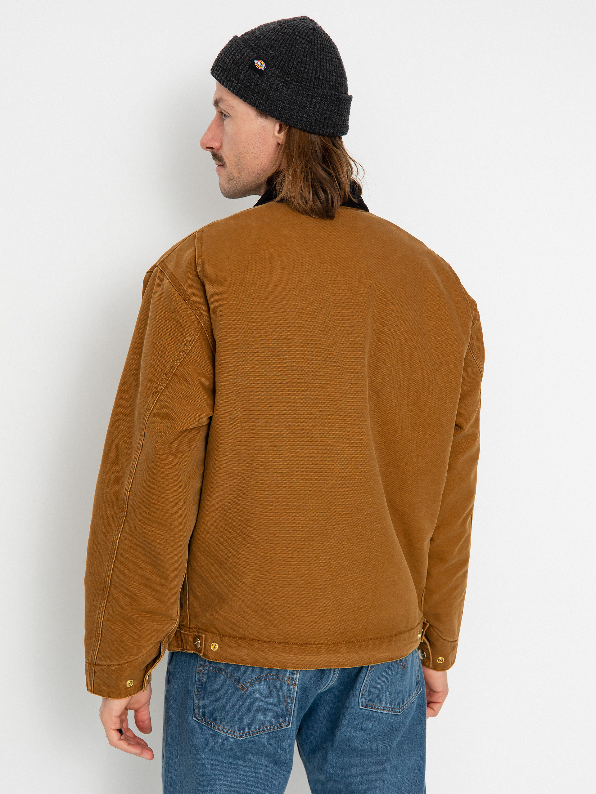 Carhartt WIP OG Detroit Jacket - brown (deep h brown/black) Carhartt WIP OG Detroit Jacket - brown (deep h brown/black)