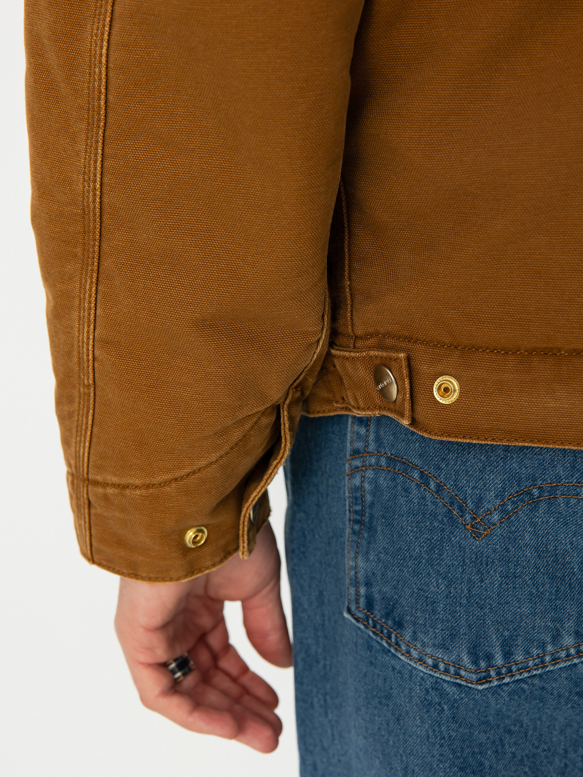 Carhartt WIP OG Detroit Jacket (deep h brown/black)