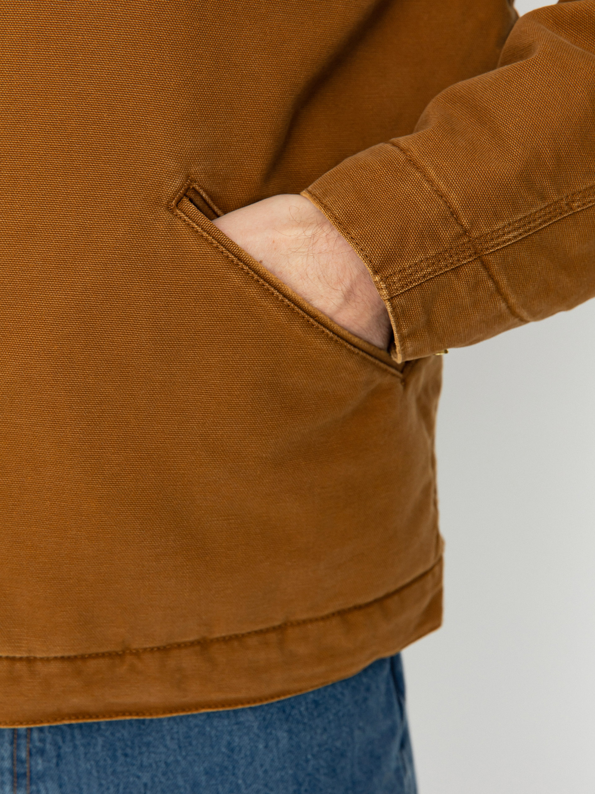 Carhartt WIP OG Detroit Jacket (deep h brown/black)