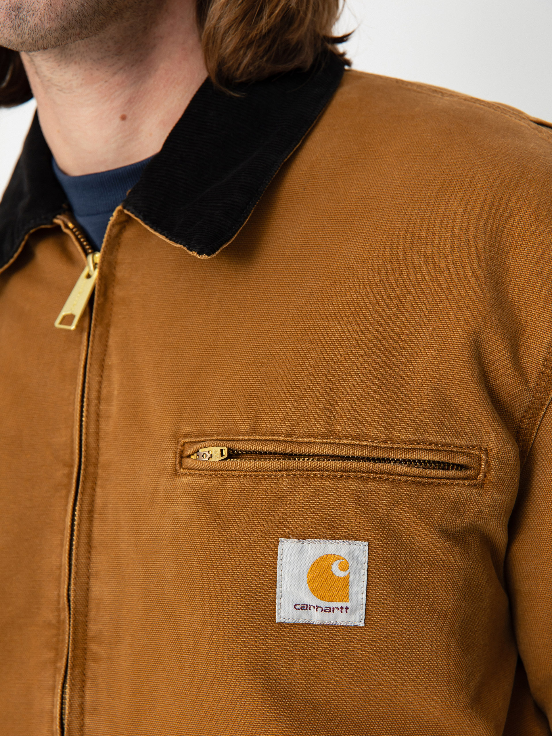 Carhartt WIP OG Detroit Jacket (deep h brown/black)