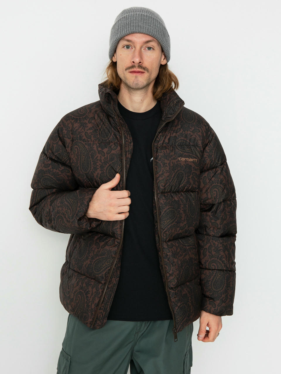 Carhartt WIP Springfield Jacke (paisley print buckeye/black)