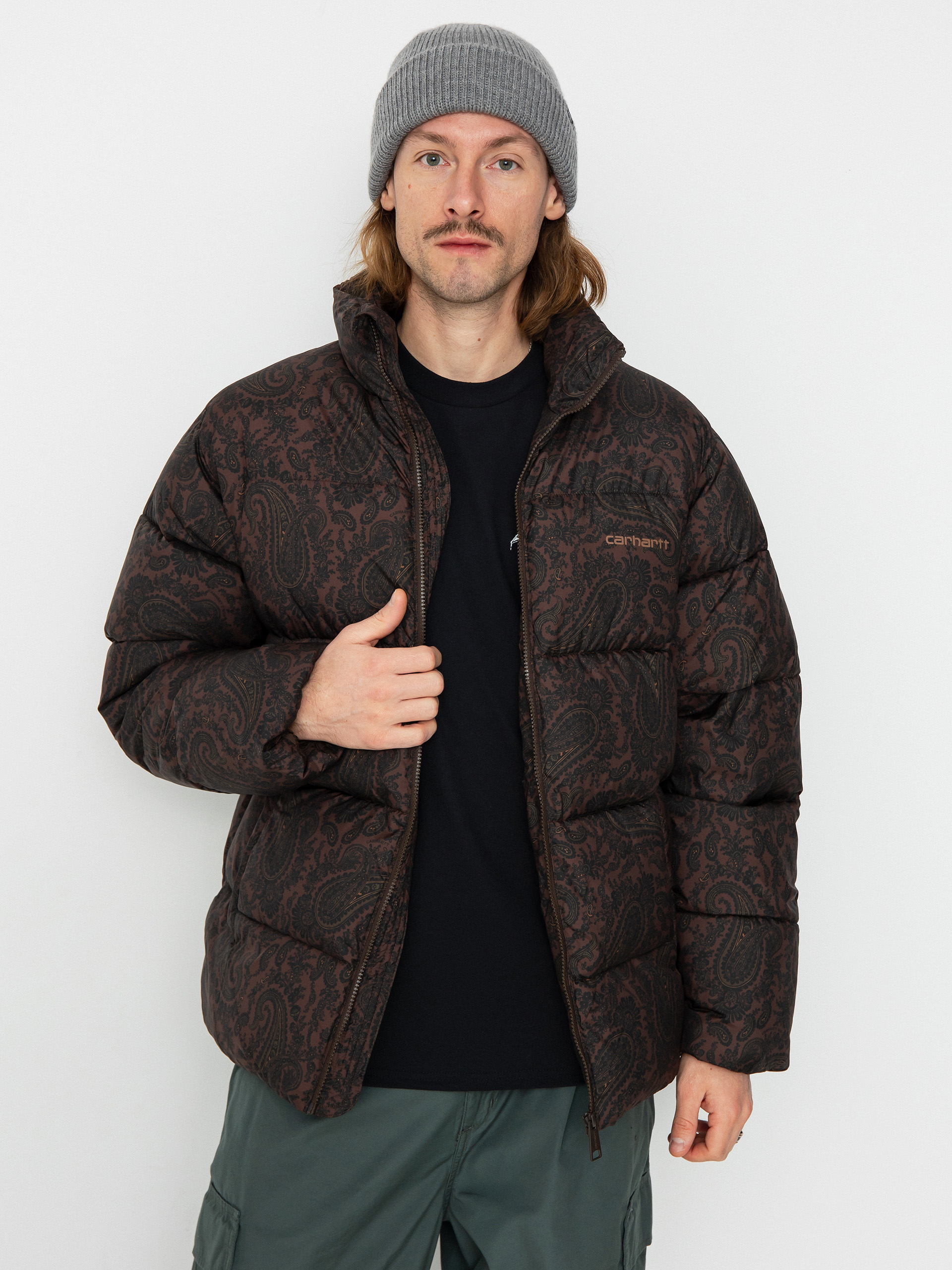 Carhartt WIP Springfield Jacket (paisley print buckeye/black)