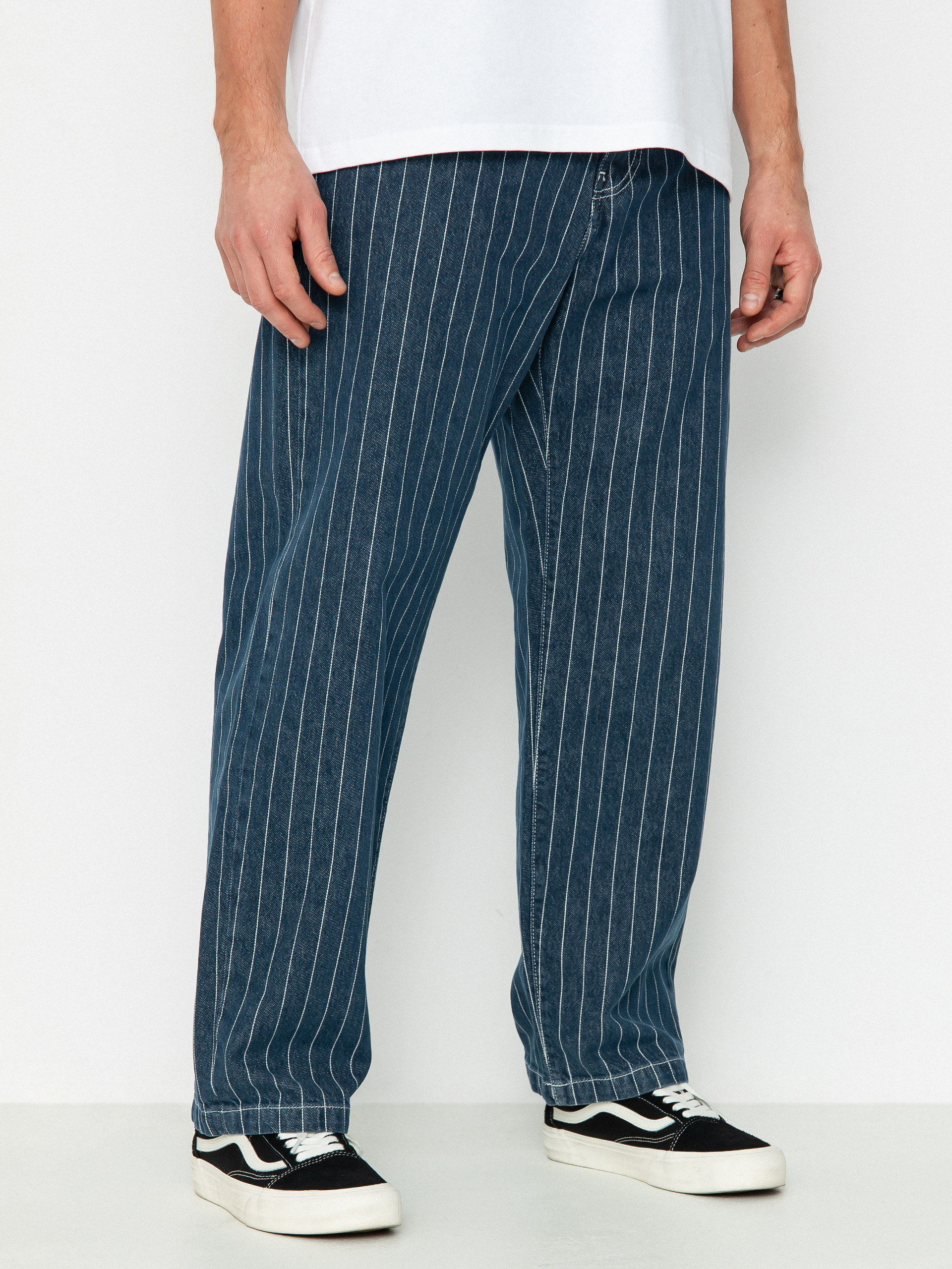 Carhartt WIP Orlean Pants (orlean stripe/blue/white)