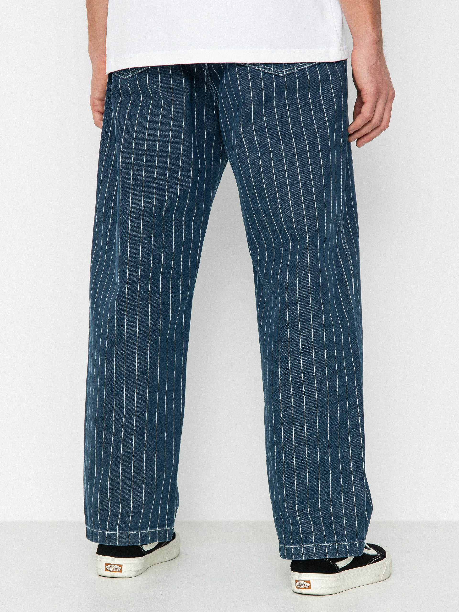 Carhartt WIP Orlean Pants (orlean stripe/blue/white)