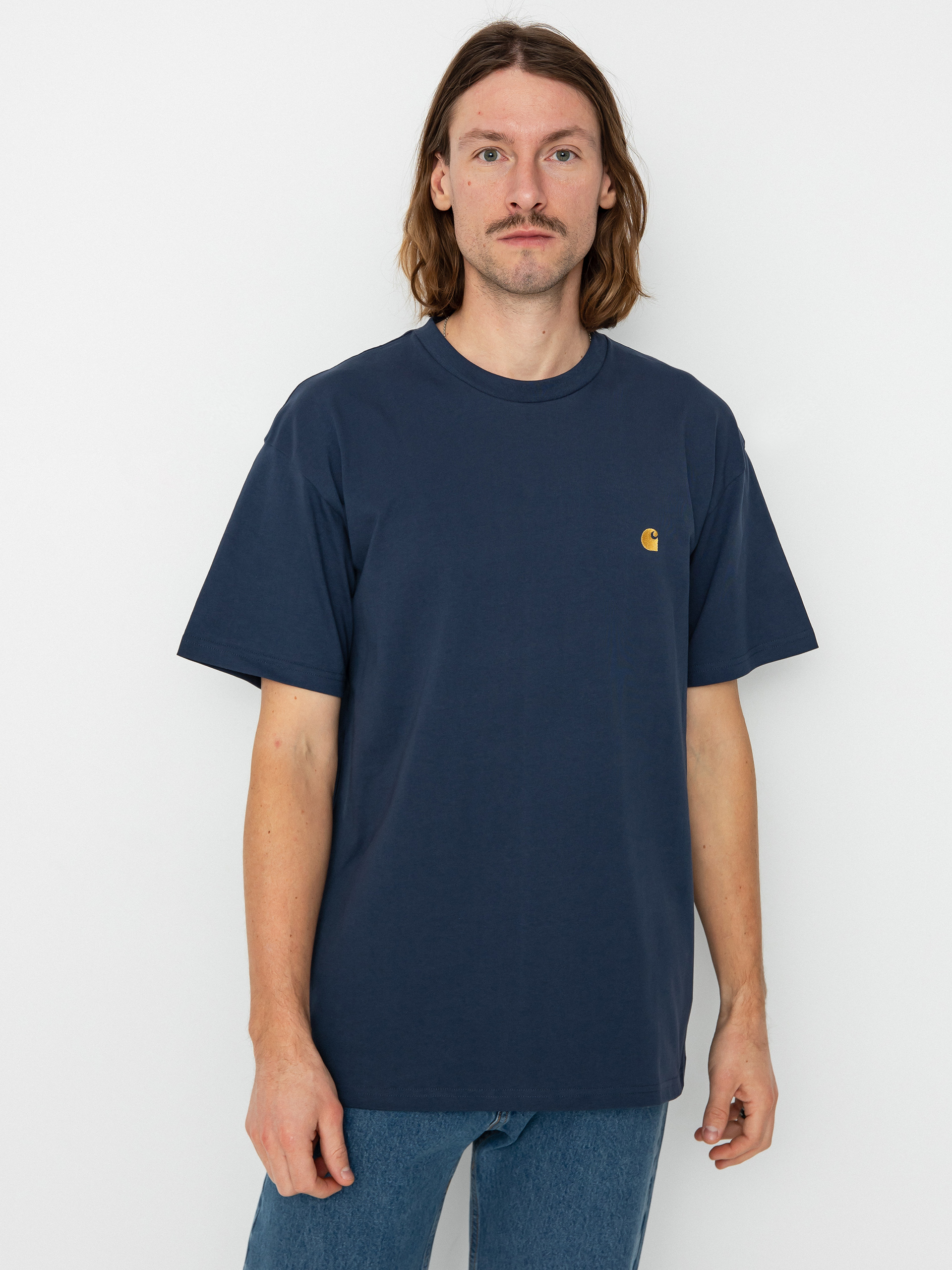 Carhartt WIP Chase T-shirt (black/gold)