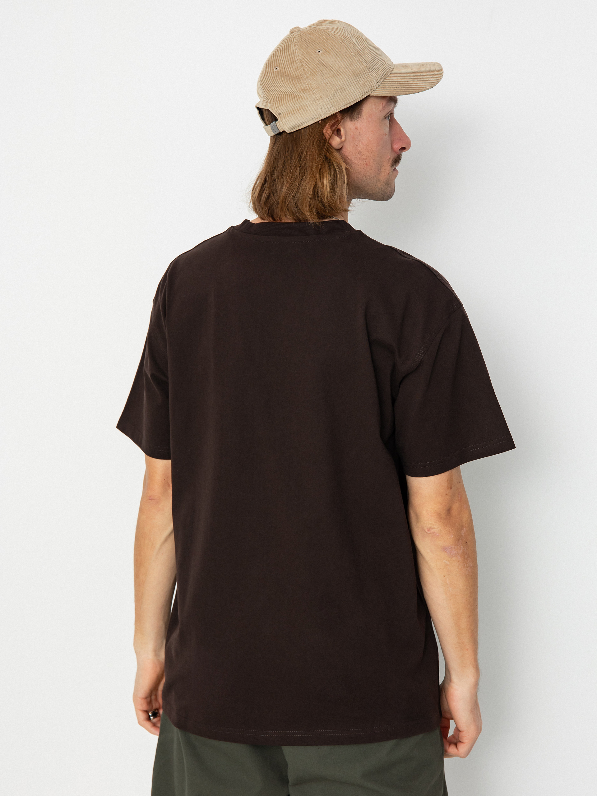 Carhartt WIP American Script T-shirt (tobacco)