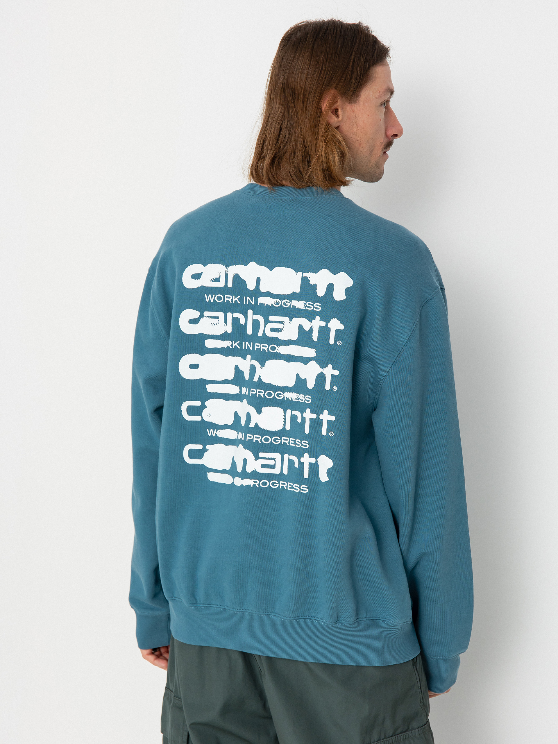 Carhartt sweatshirt outlet blue