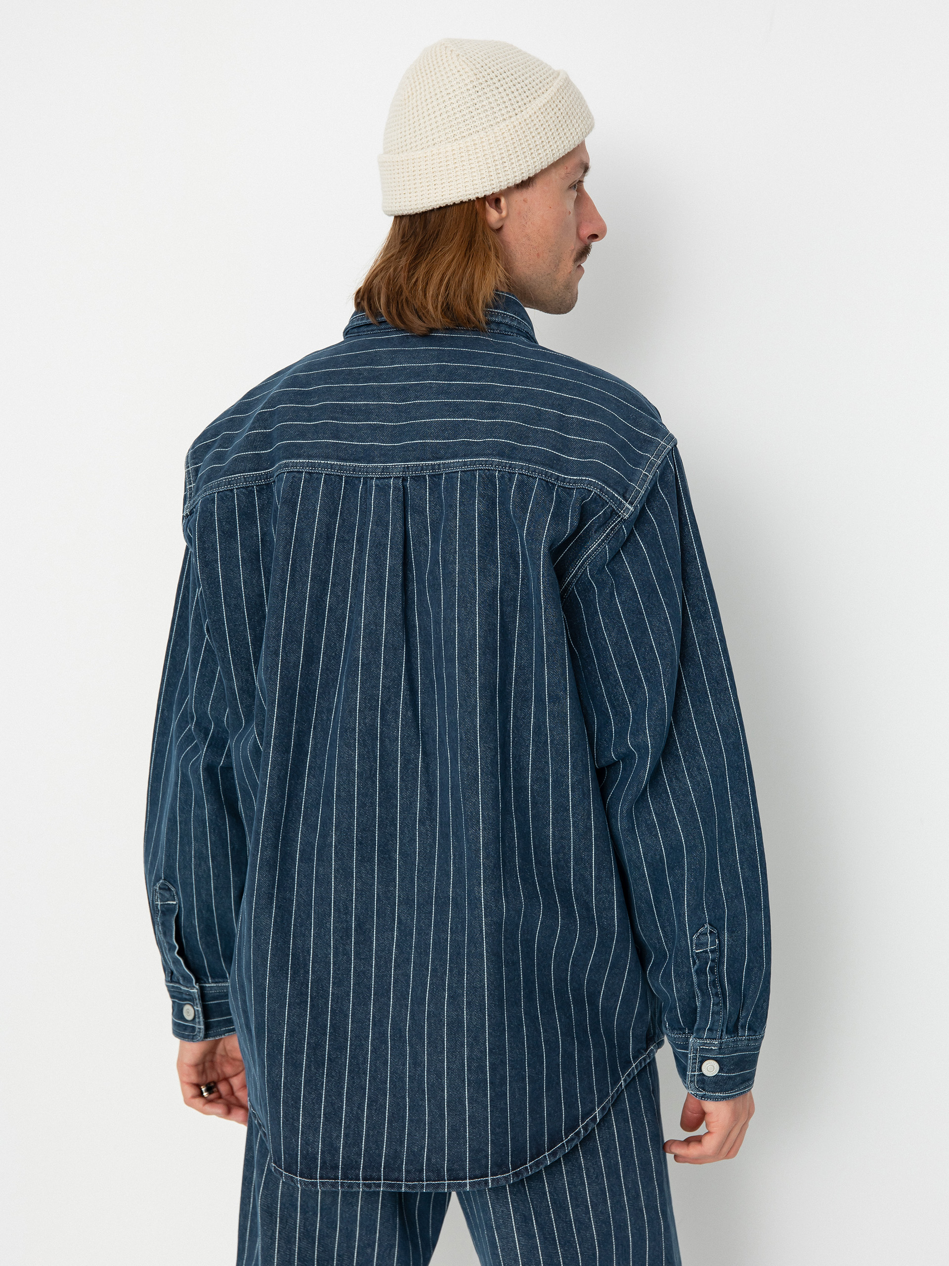 Carhartt WIP Orlean Hemd (orlean stripe/blue/white)
