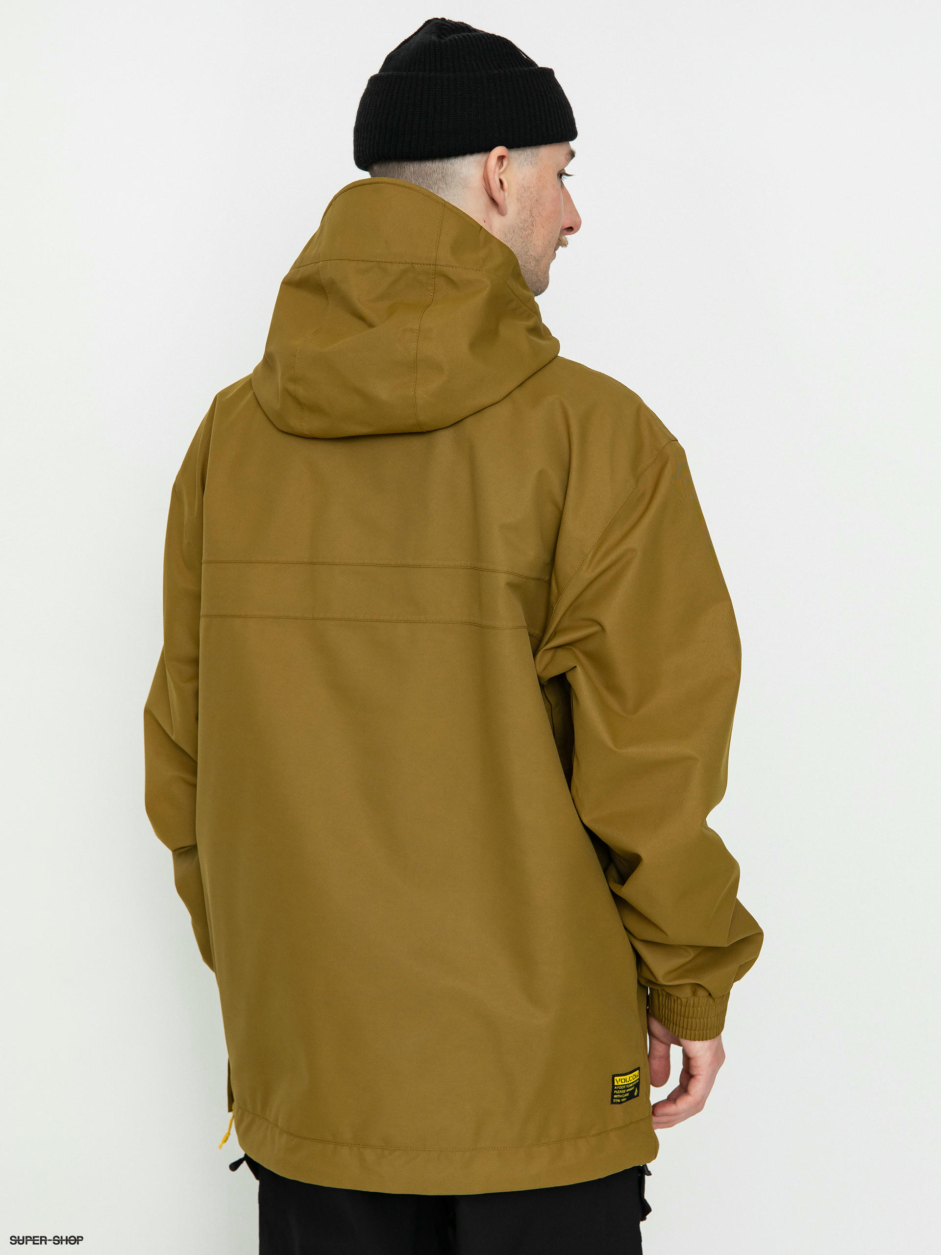 Mens Volcom Longo Pullover Snowboard jacket (moss)