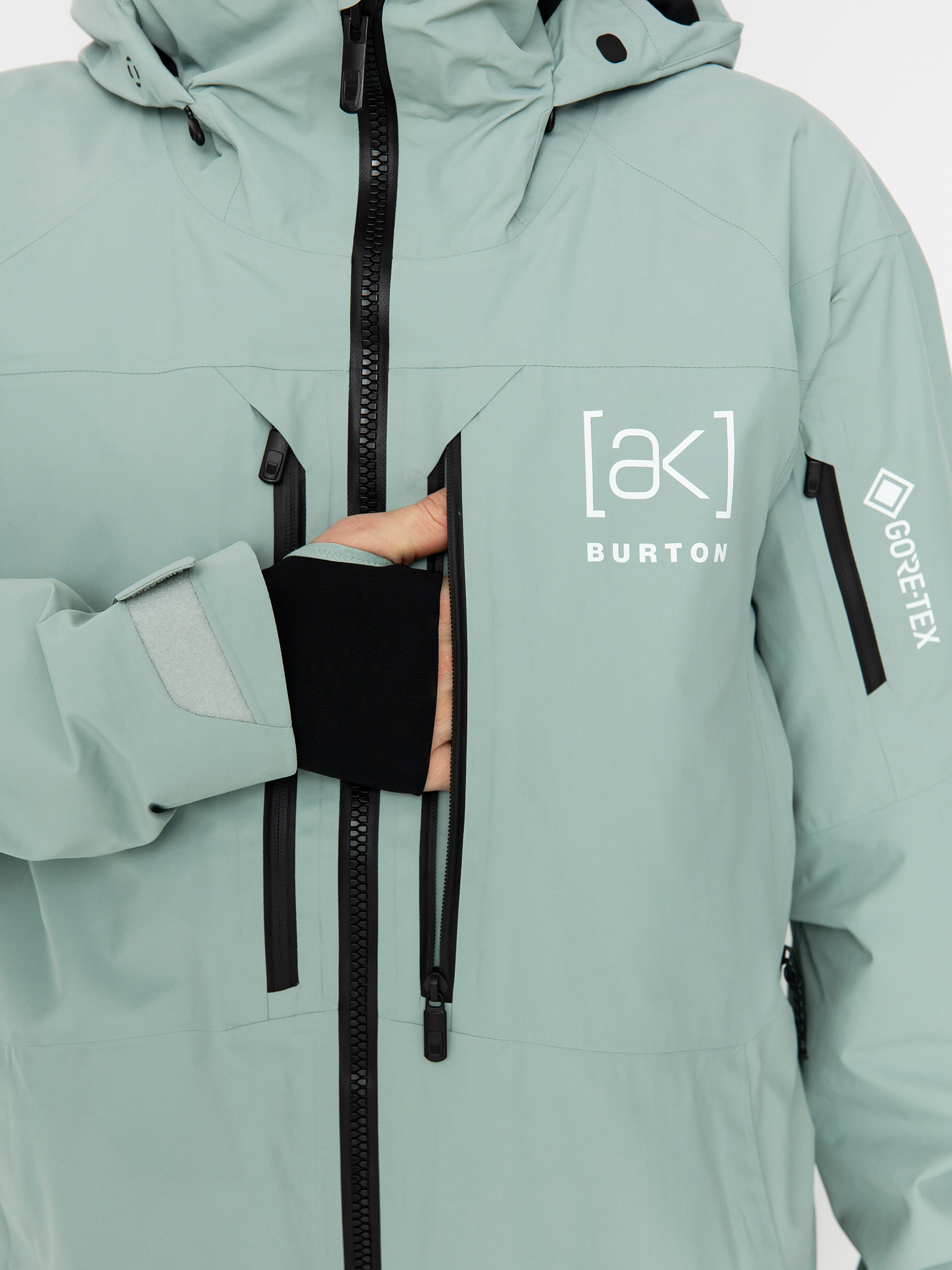 Mens Burton Ak Gore Tex Swash Snowboard jacket (petrol green)