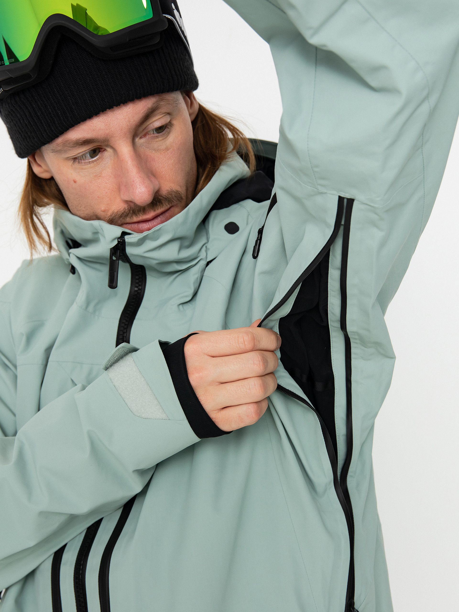 Mens Burton Ak Gore Tex Swash Snowboard jacket (petrol green)