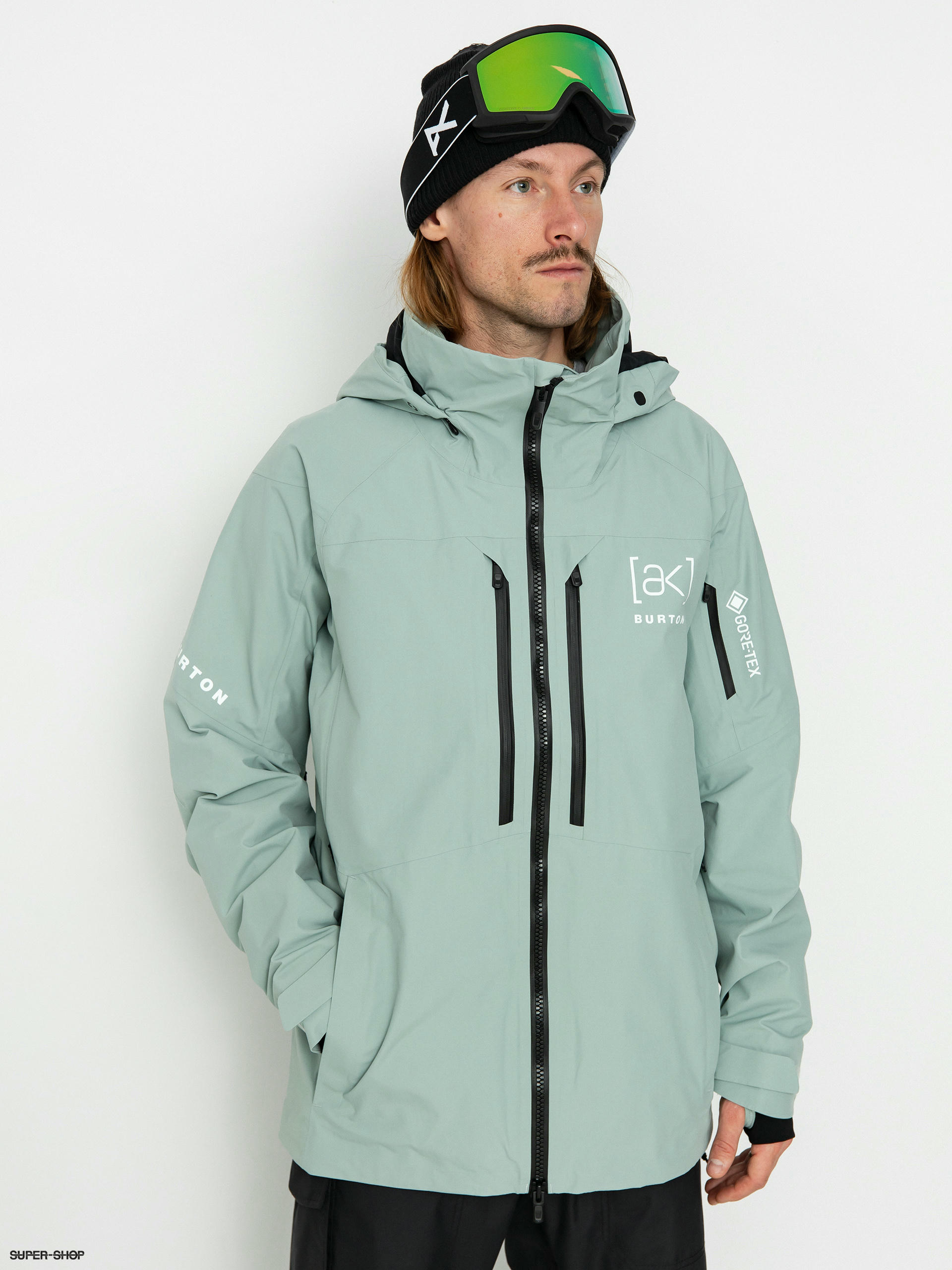 Burton green cheap jacket