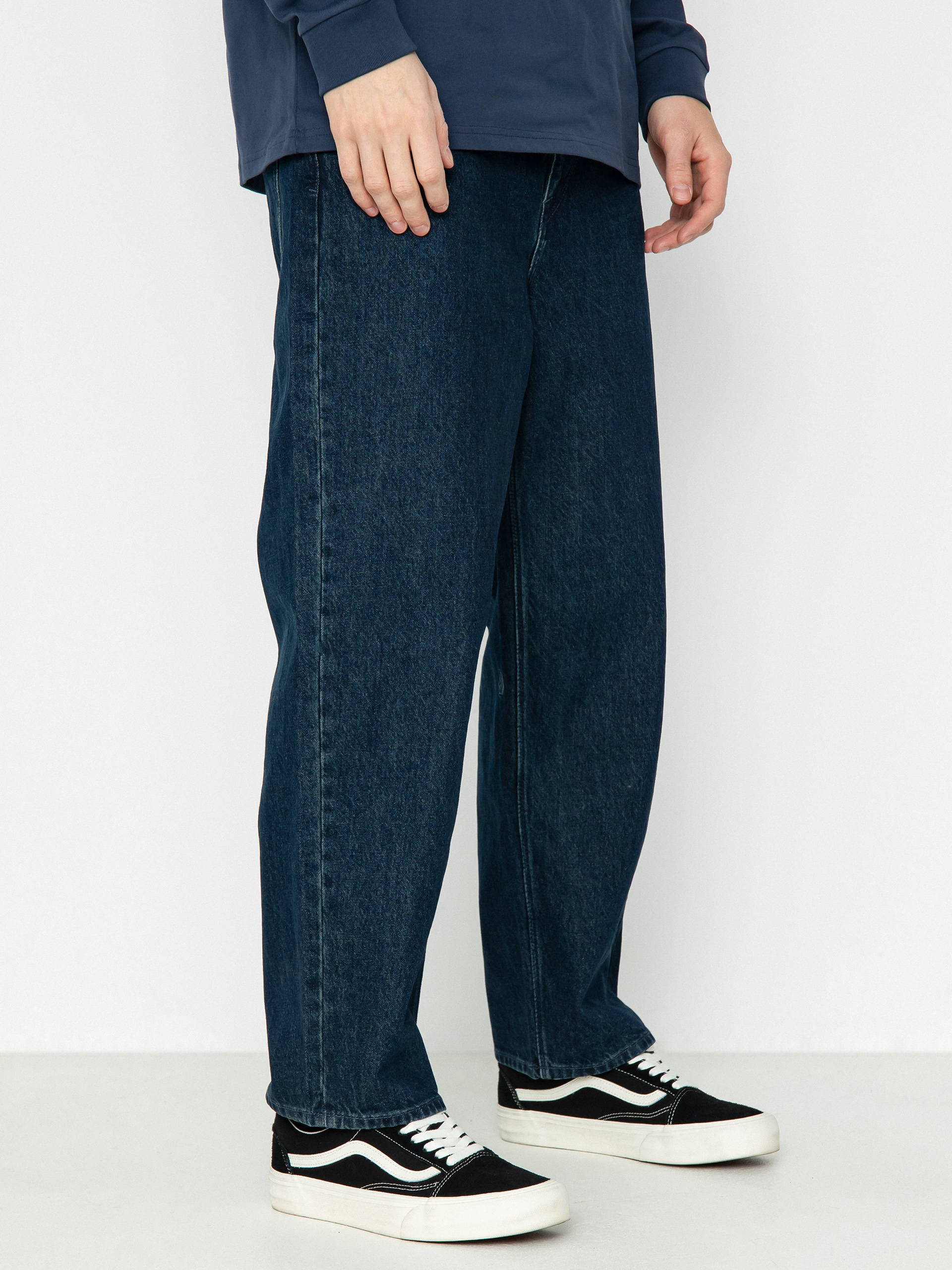 Volcom Billow Tapered Denim Pants (deep water)