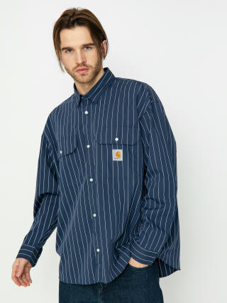 Carhartt WIP Orlean Shirt (orlean stripe/blue/white)
