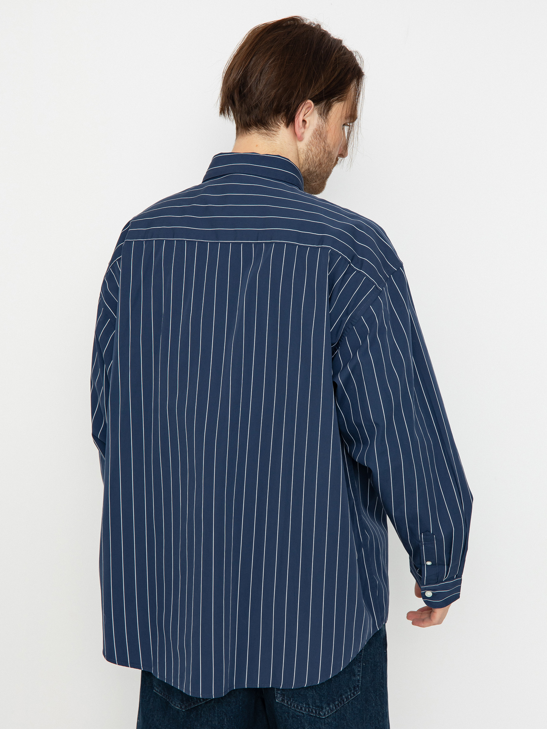 Carhartt WIP Orlean Shirt (orlean stripe/blue/white)