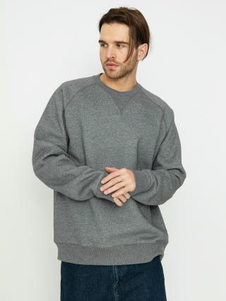 Carhartt WIP Chase Sweatshirt (dark grey heather/gold)