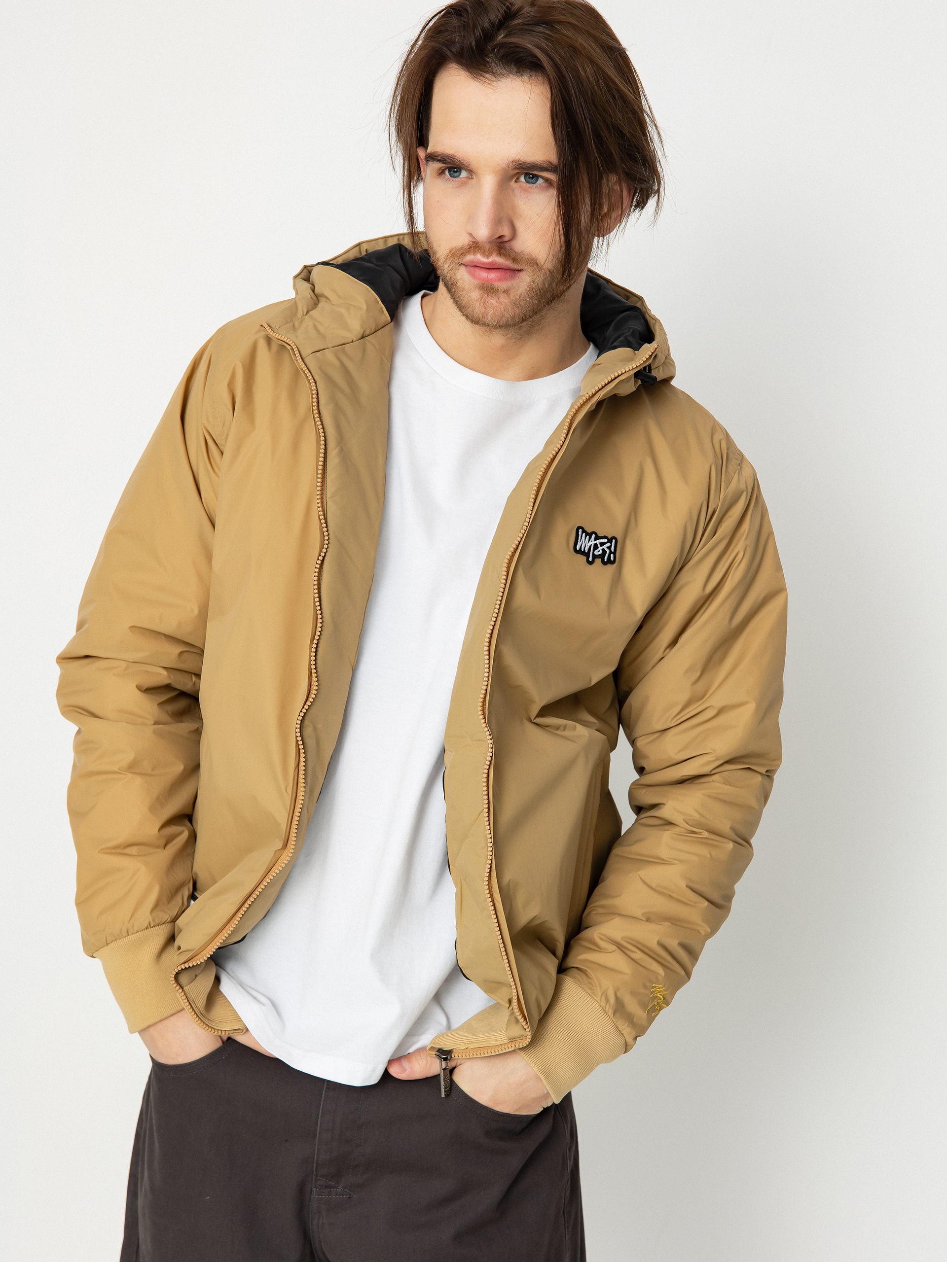 MassDnm Signature Patch Jacket (beige)