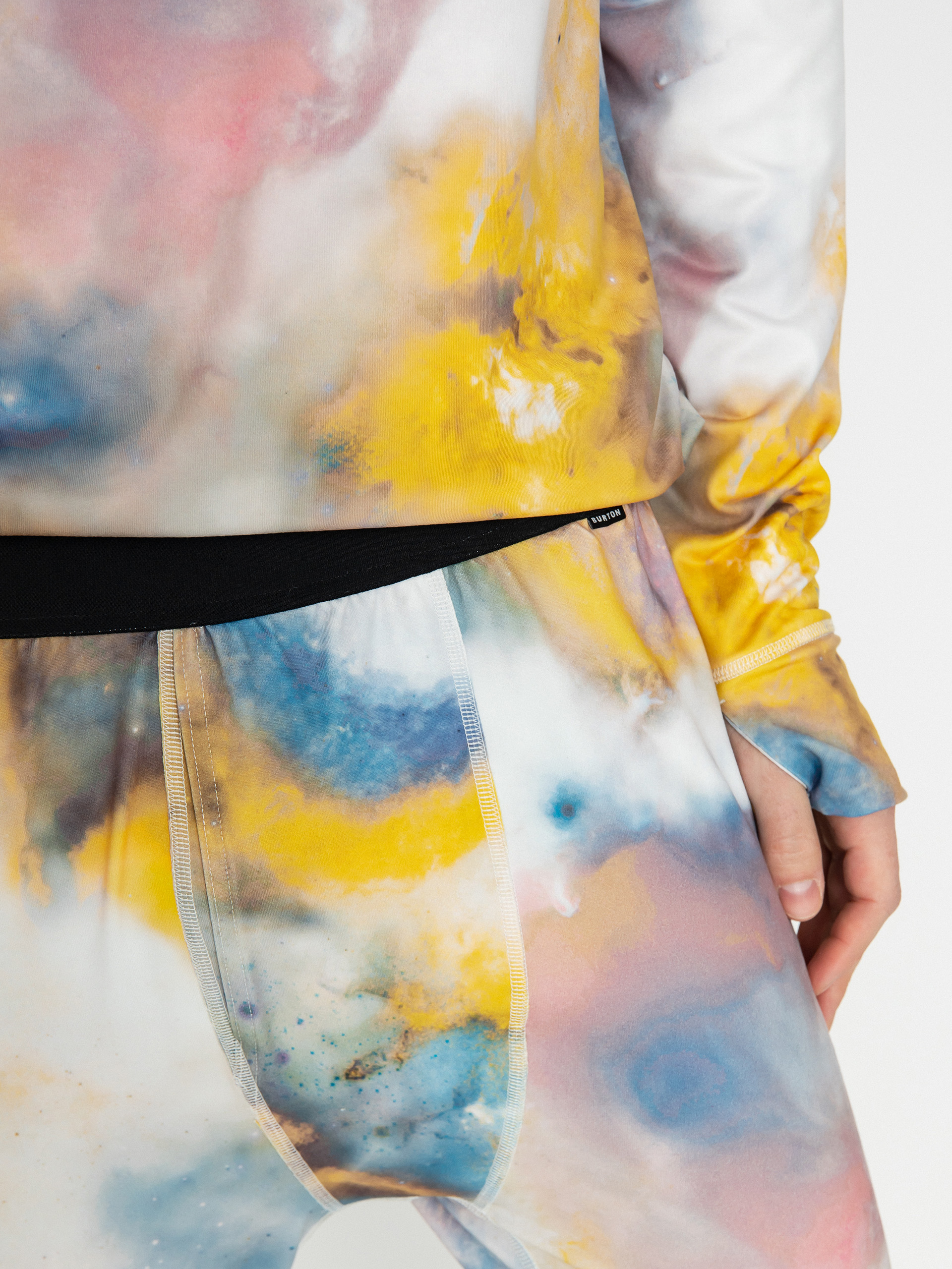 Burton Midweight Base Layer Leggins (stout white voyager)