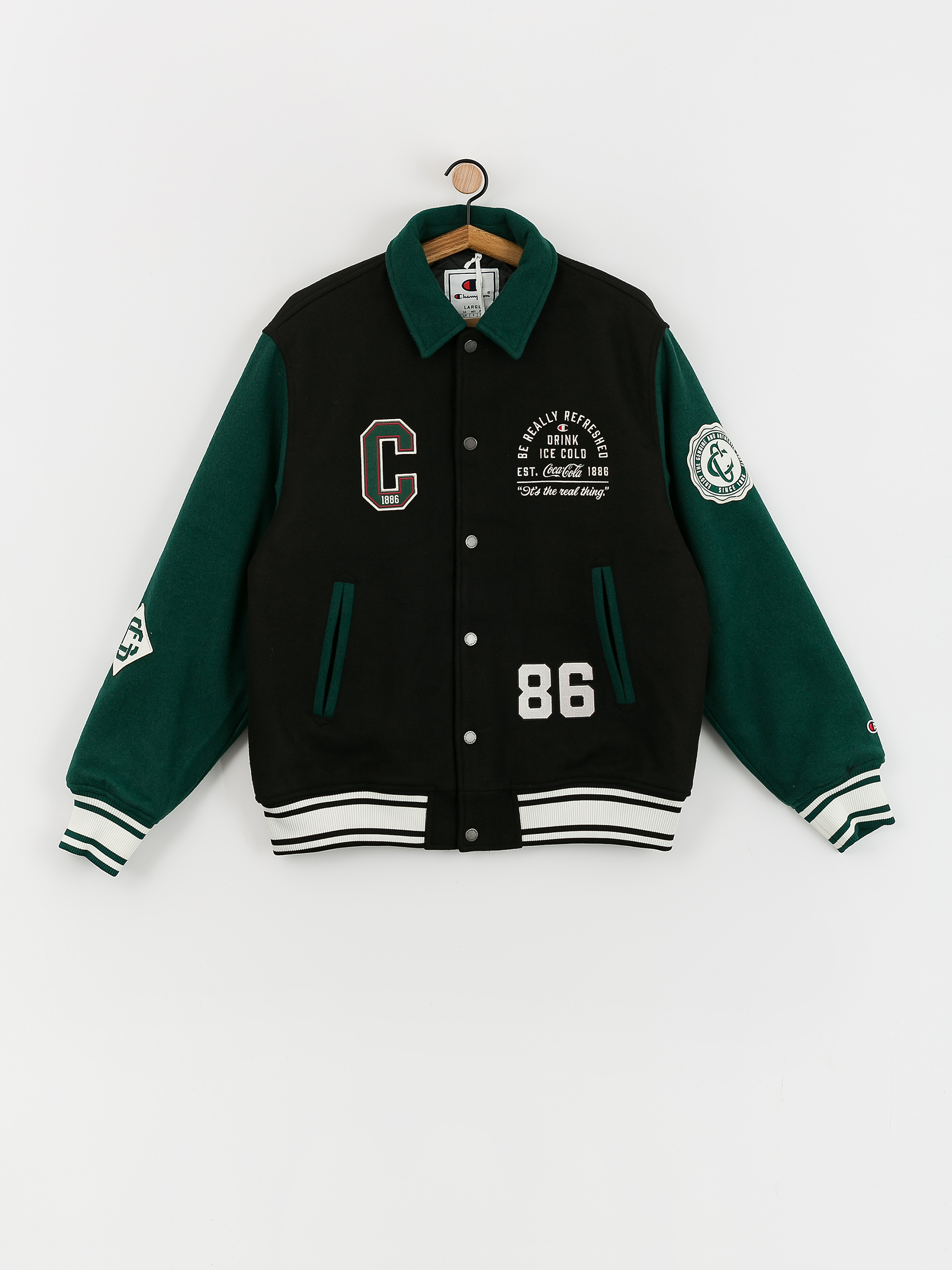 Champion X Coca Cola Bomber Jacket 220191 Jacke (nbk/hlg/ofw)