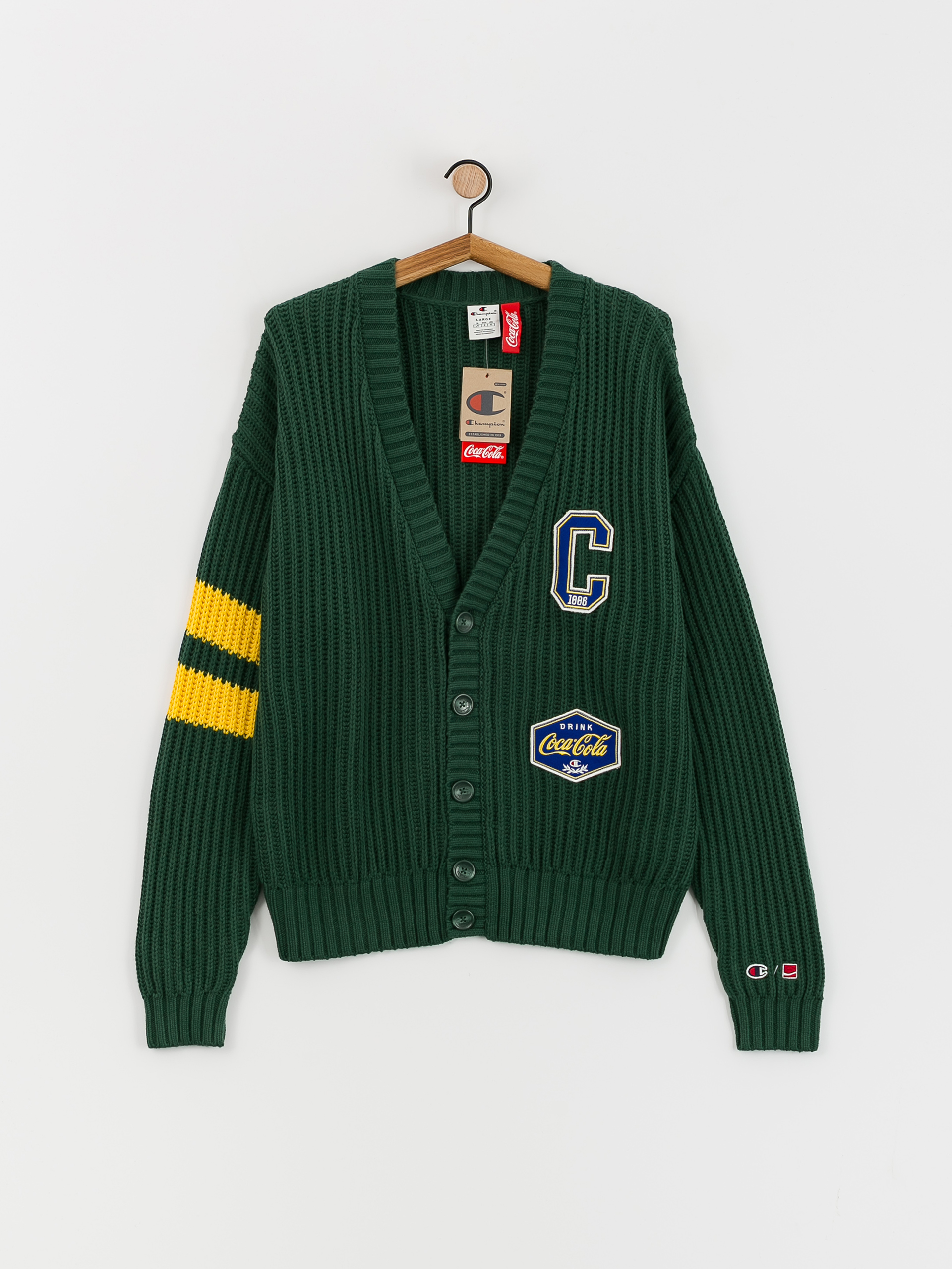 Champion X Coca Cola Cardigan Top 220192 Sweater (hlg/loy)