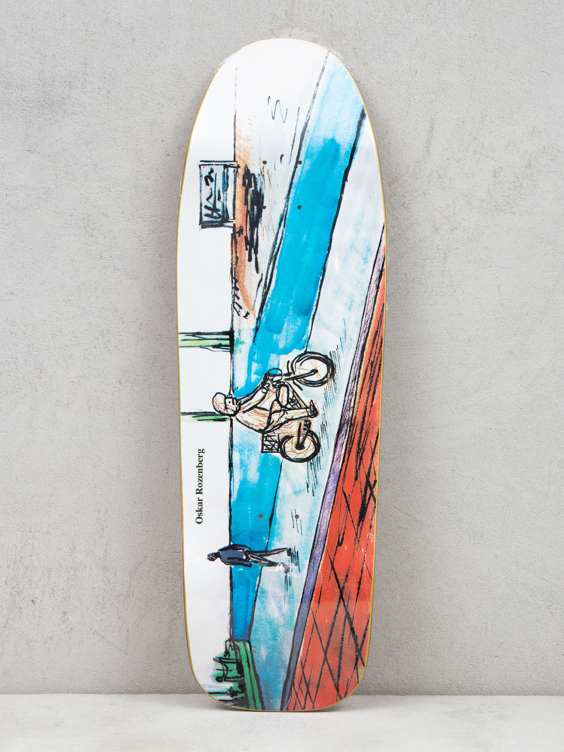 Polar Skate Oskar Rozenberg West Harbour Deck (white)