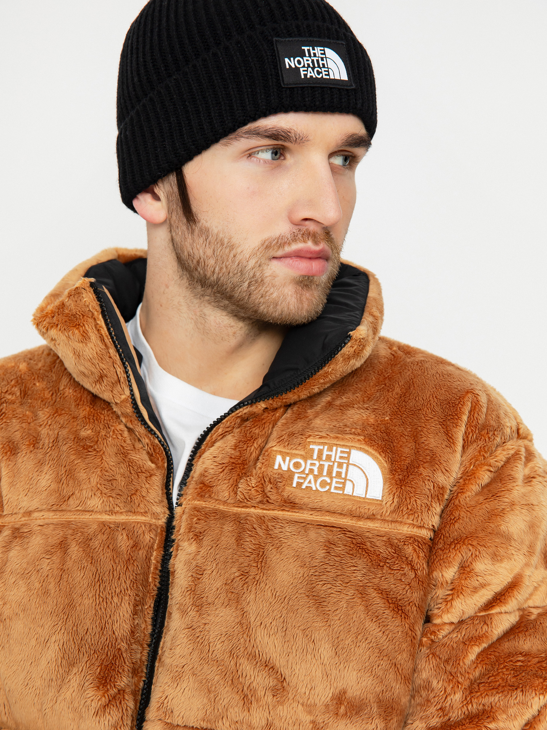 The North Face Versa Velour Nuptse Jacket (almond butter)