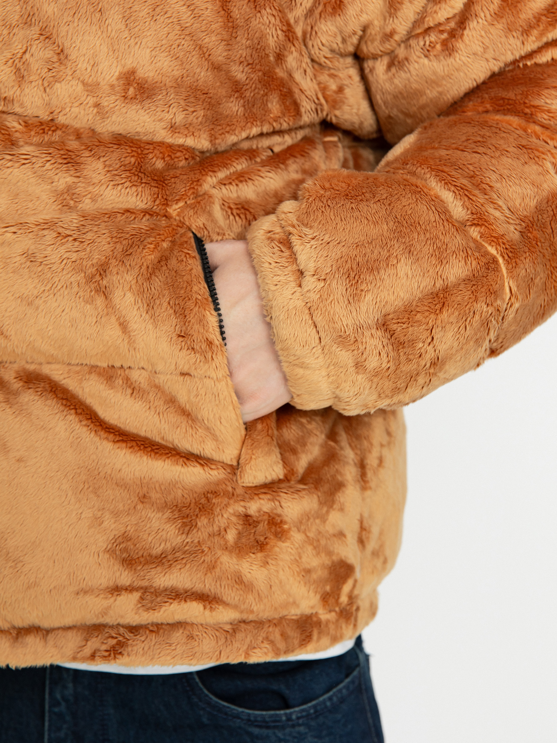 The North Face Versa Velour Nuptse Jacket (almond butter)