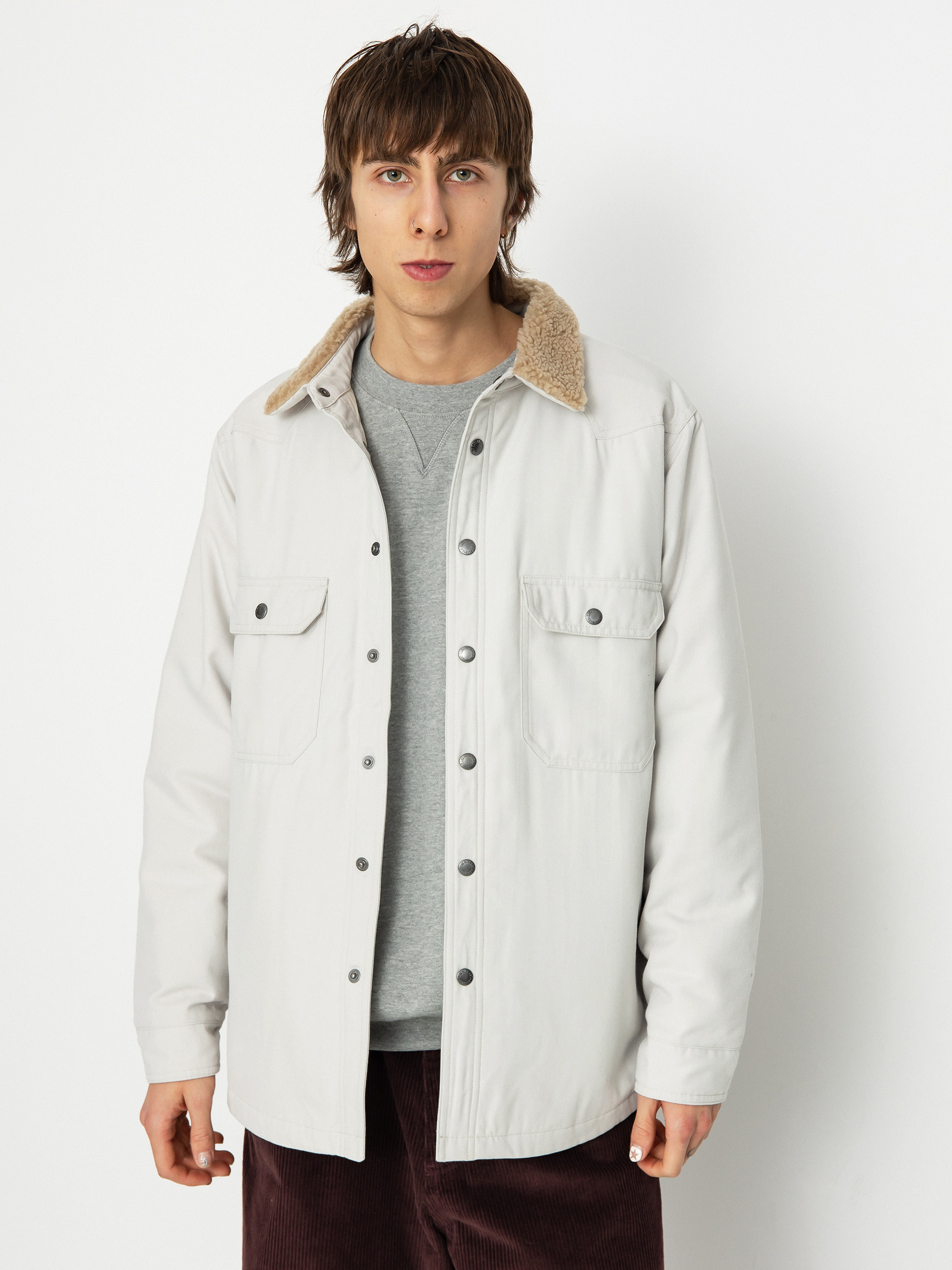 Nike SB Padded Flannel Jacket (light bone/khaki)