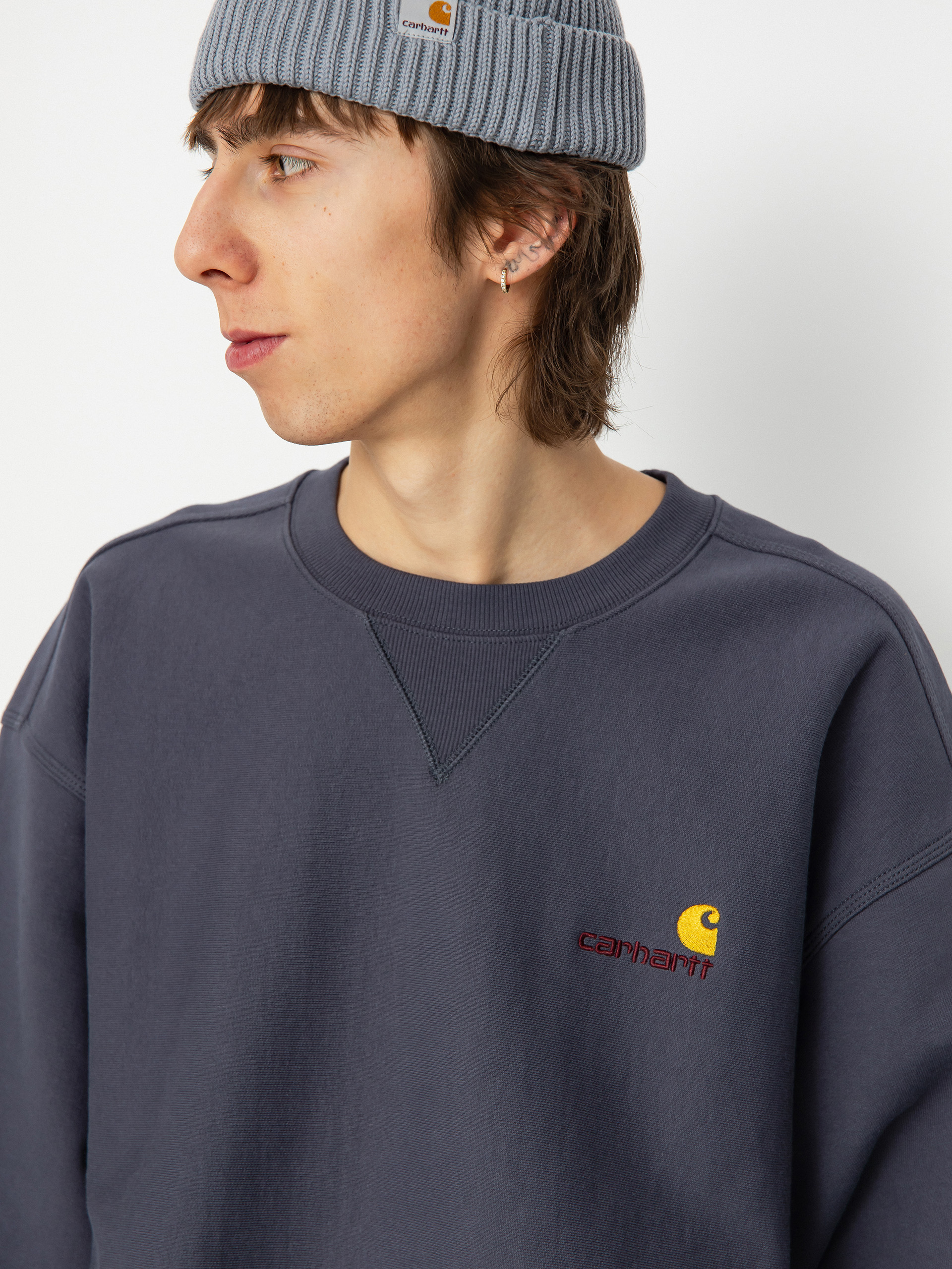 Carhartt WIP American Script Sweatshirt (zeus)