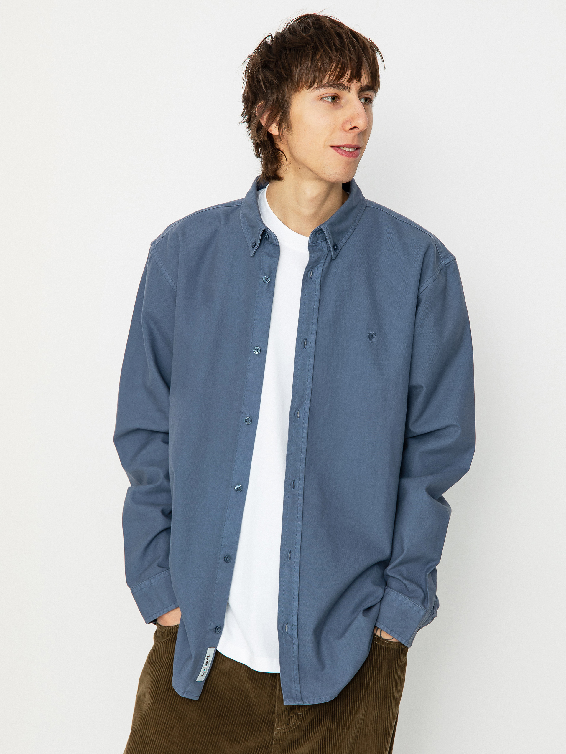 Carhartt WIP Bolton Shirt (hudson blue)