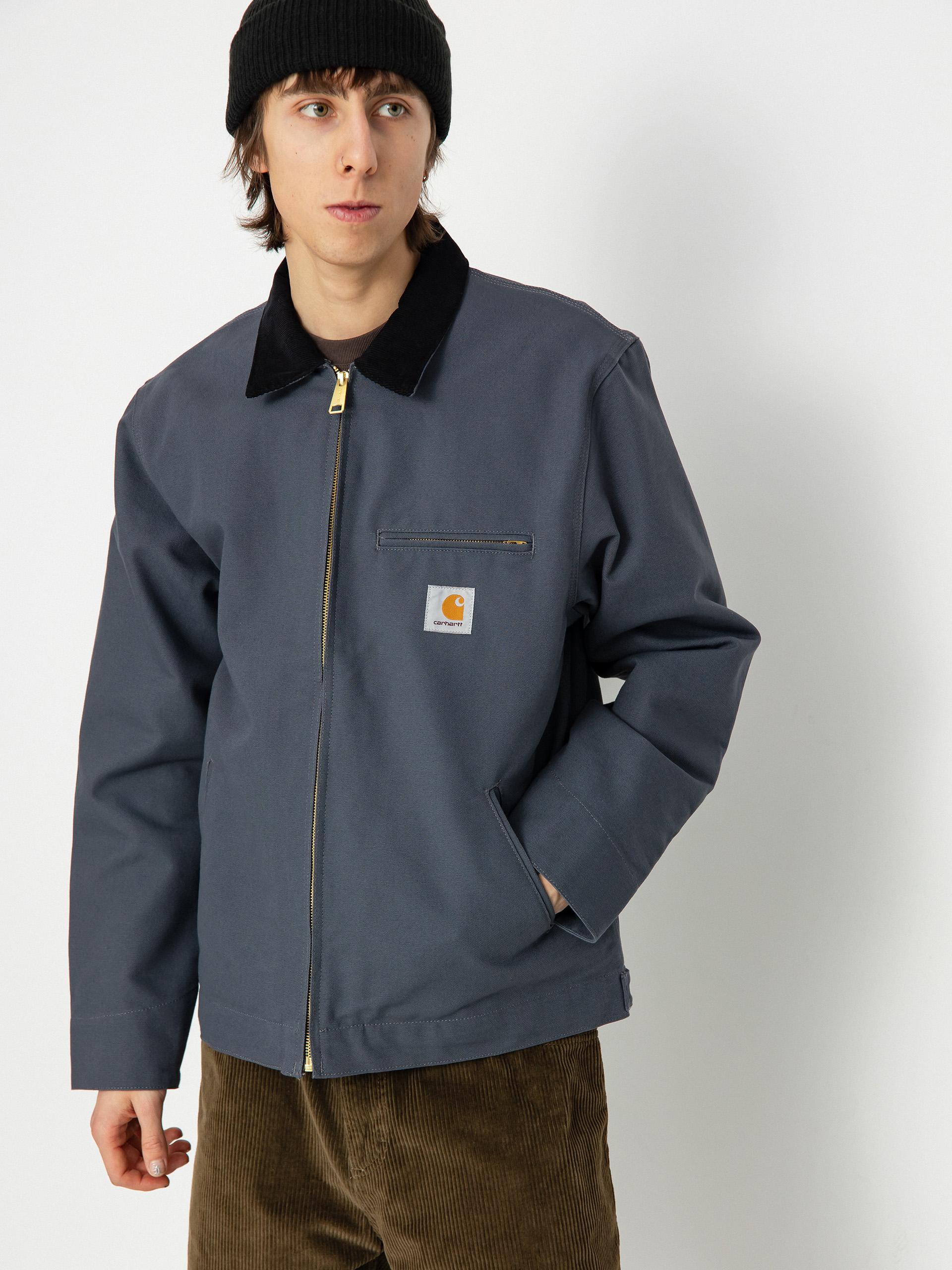 Carhartt WIP Detroit Jacket - navy blue, grey (zeus/black)