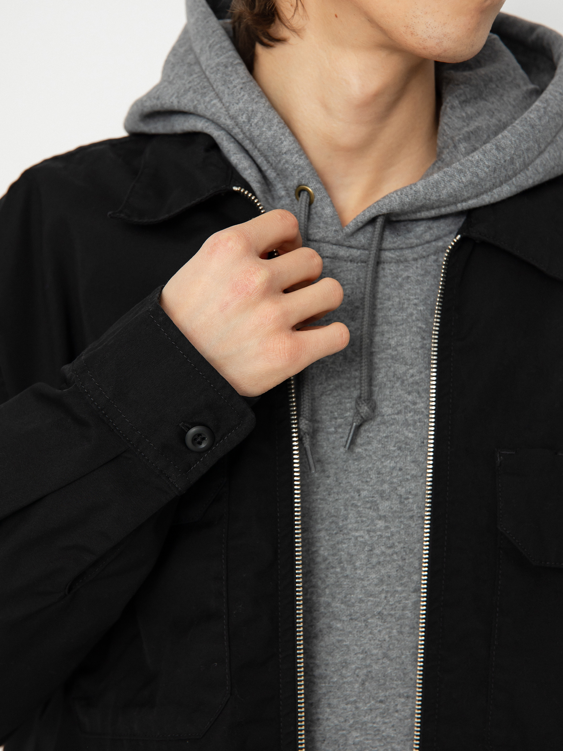 Carhartt WIP Craft Zip Shirt (black)