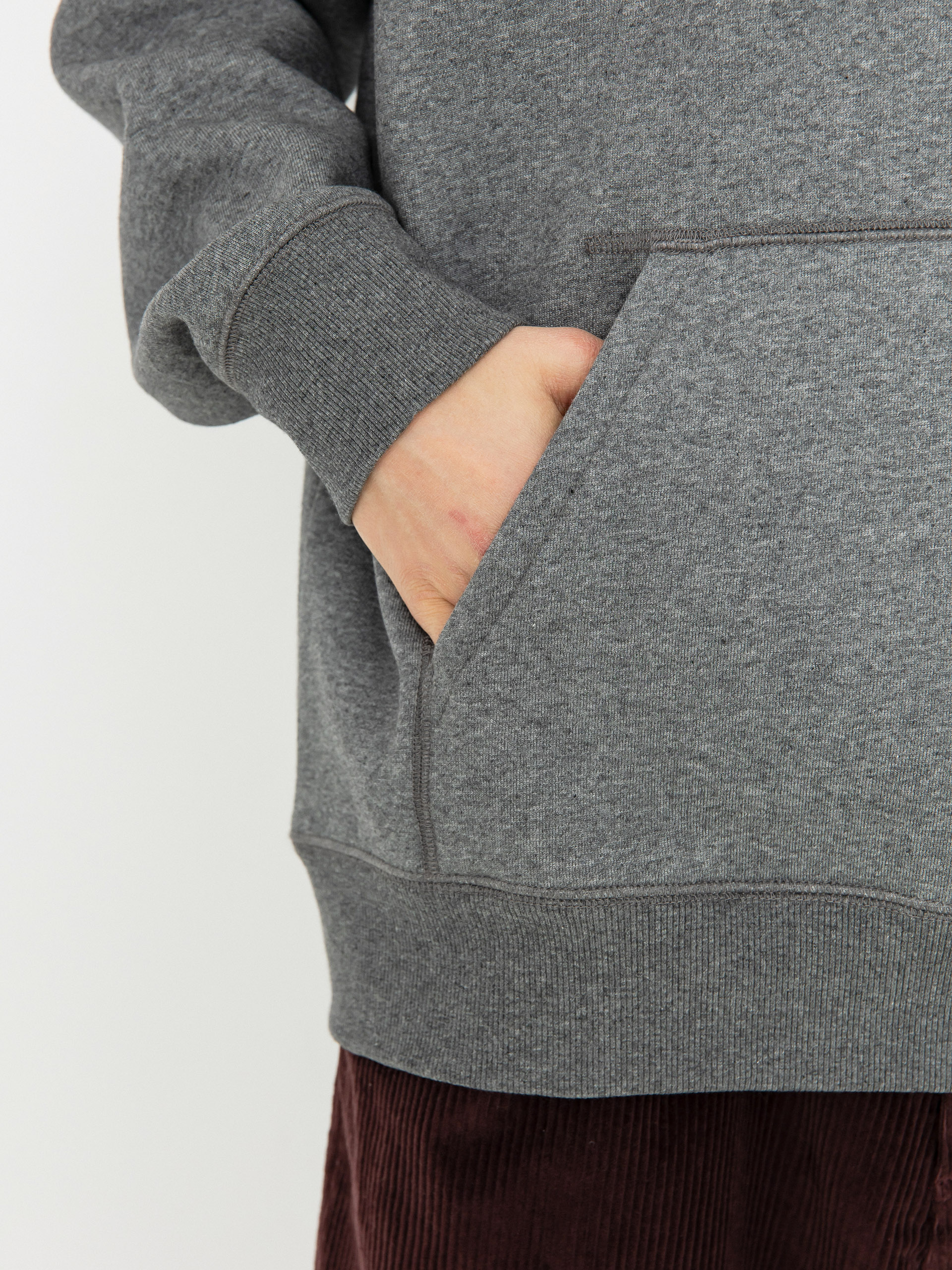 Carhartt WIP Chase HD Hoodie (dark grey heather/gold)