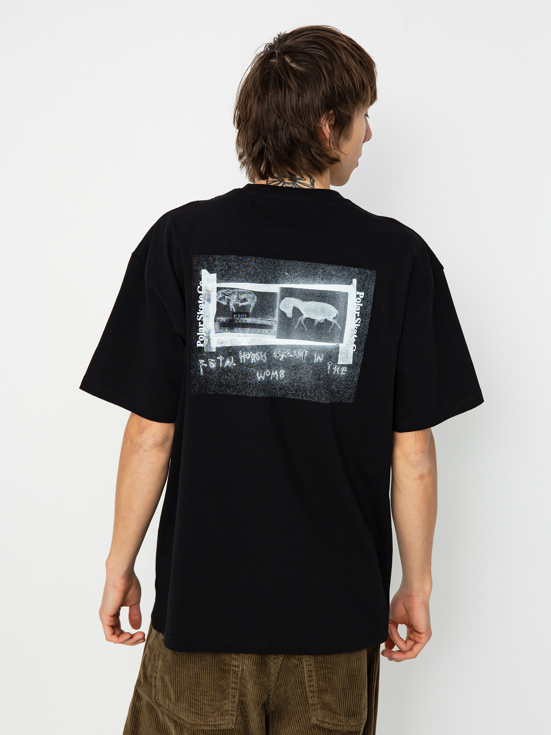 Polar Skate Beautiful Horses T-shirt (black)