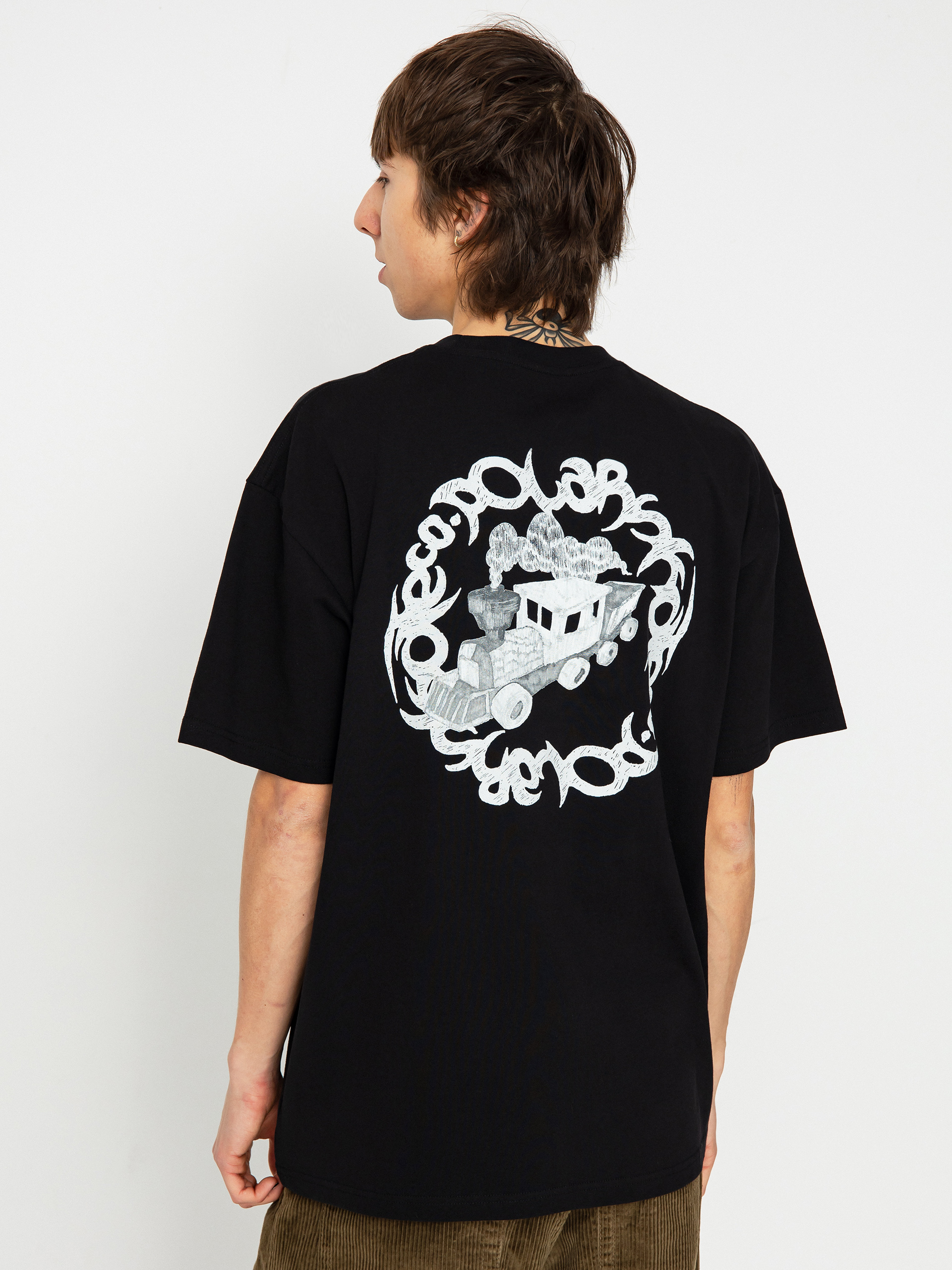 【POLAR SKATE CO】 Hijack TEE [Black] Polar Skate Hijack T-shirt - black (black)