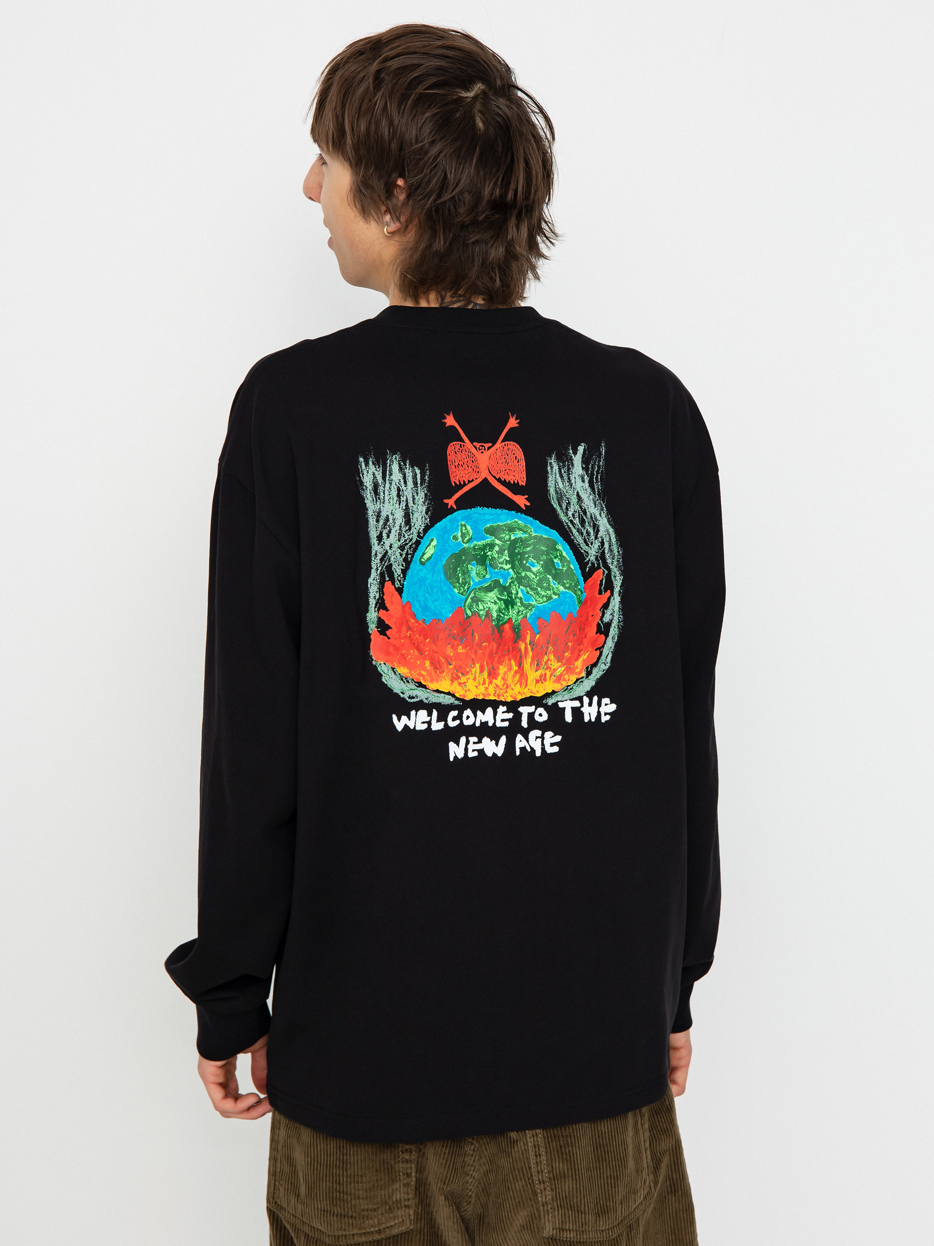 Polar Skate Welcome To The New Age Longsleeve (black)
