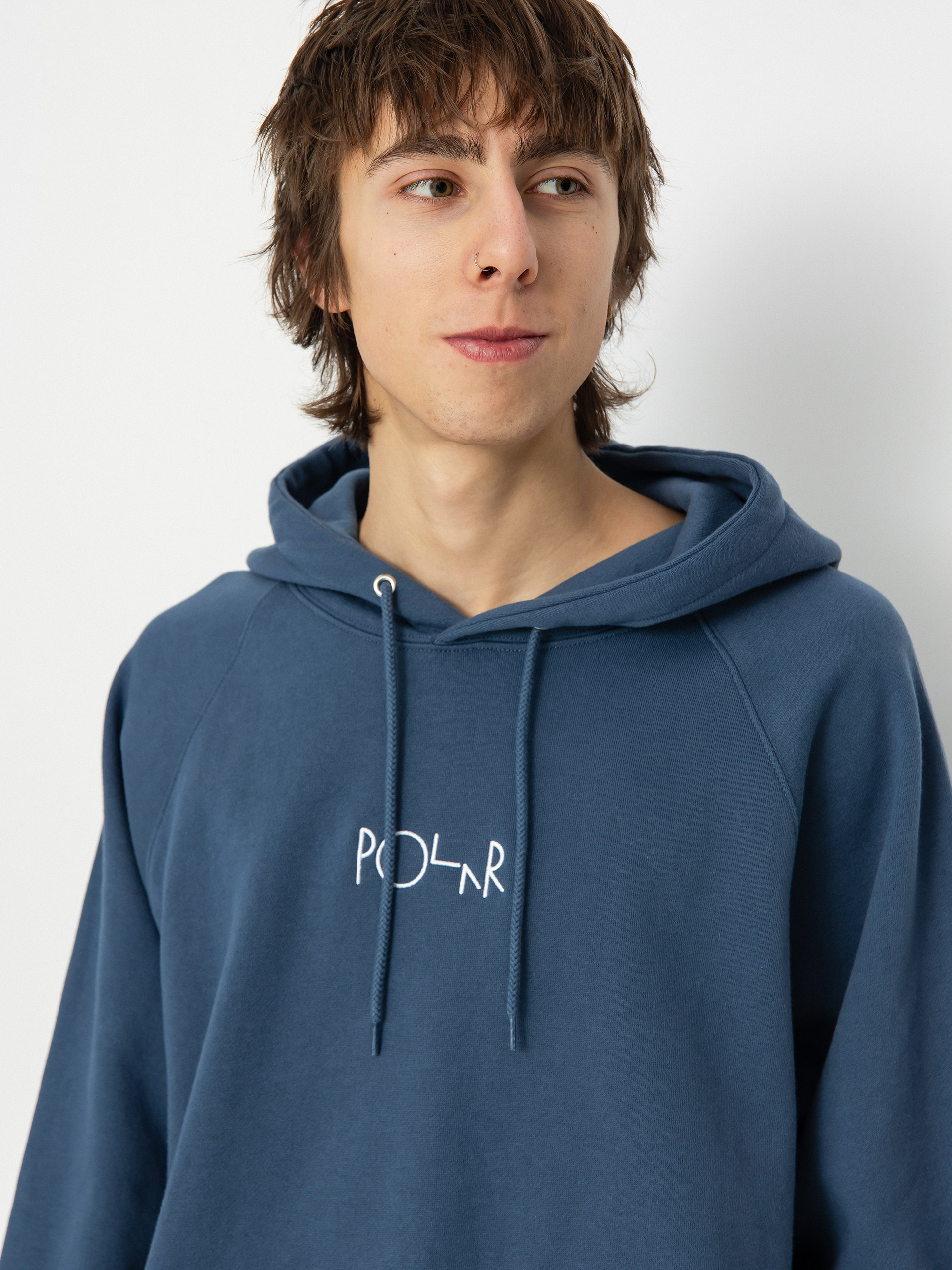Polar Skate Default HD Hoodie (grey blue)