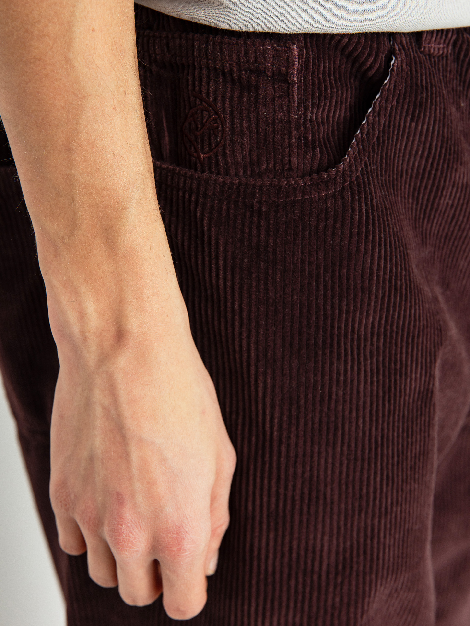 Polar Skate Big Boy Cords Pants - violet (bordeaux) Polar Skate Big Boy Cords Pants - violet (bordeaux)