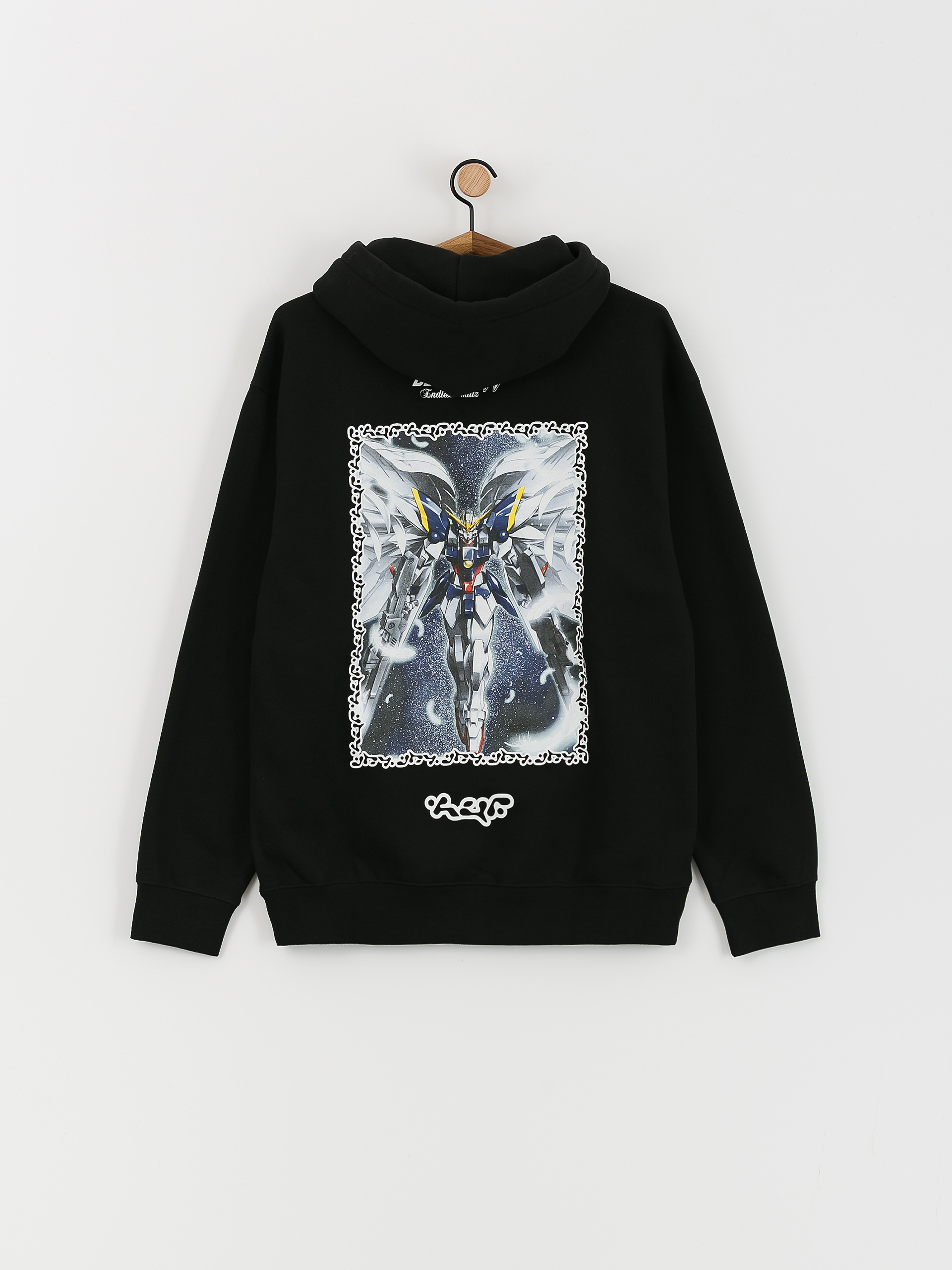 HUF Gundam Wing HD Hoodie (black)