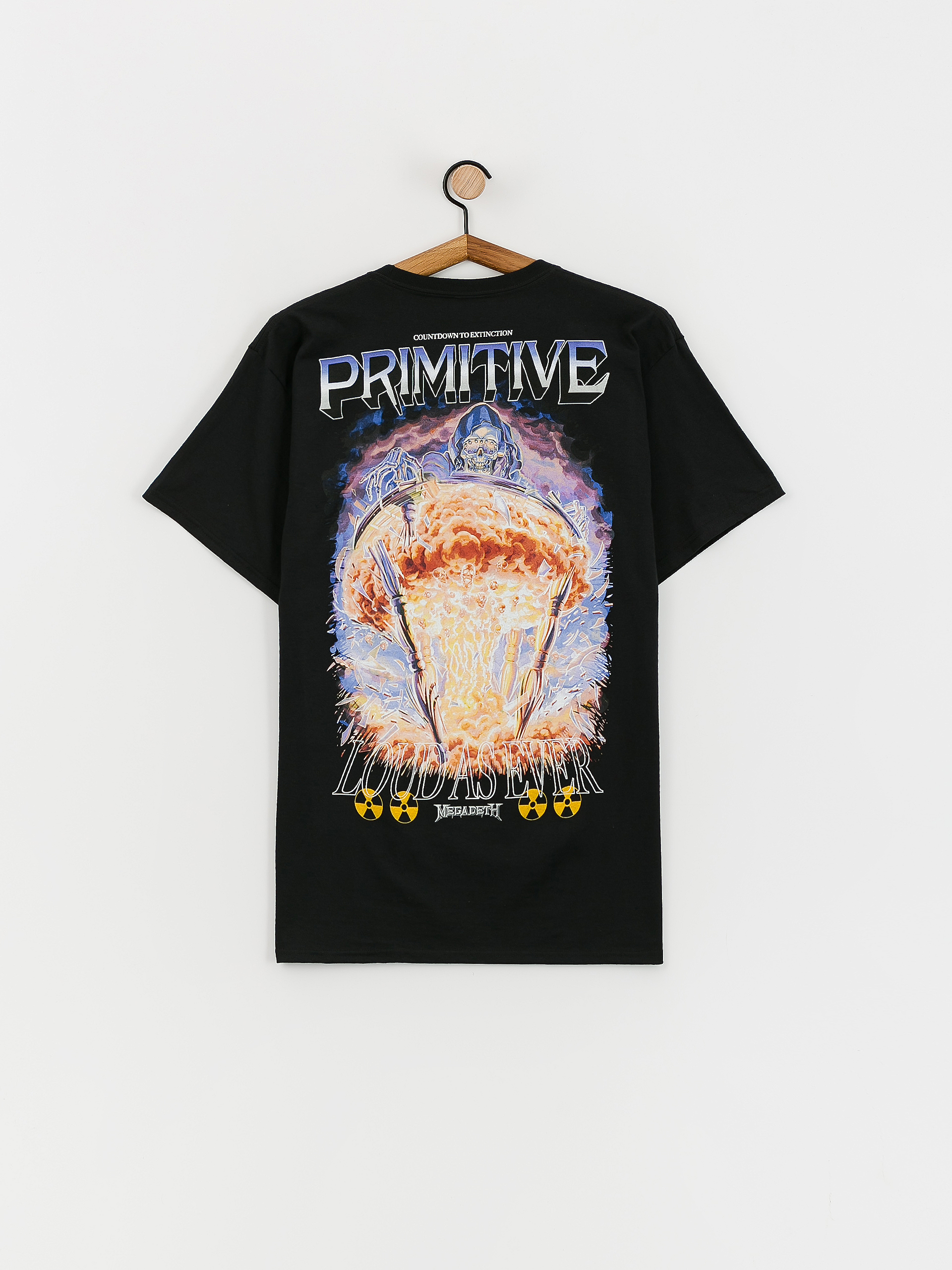 Primitive X Megadeth Time T-shirt (black)