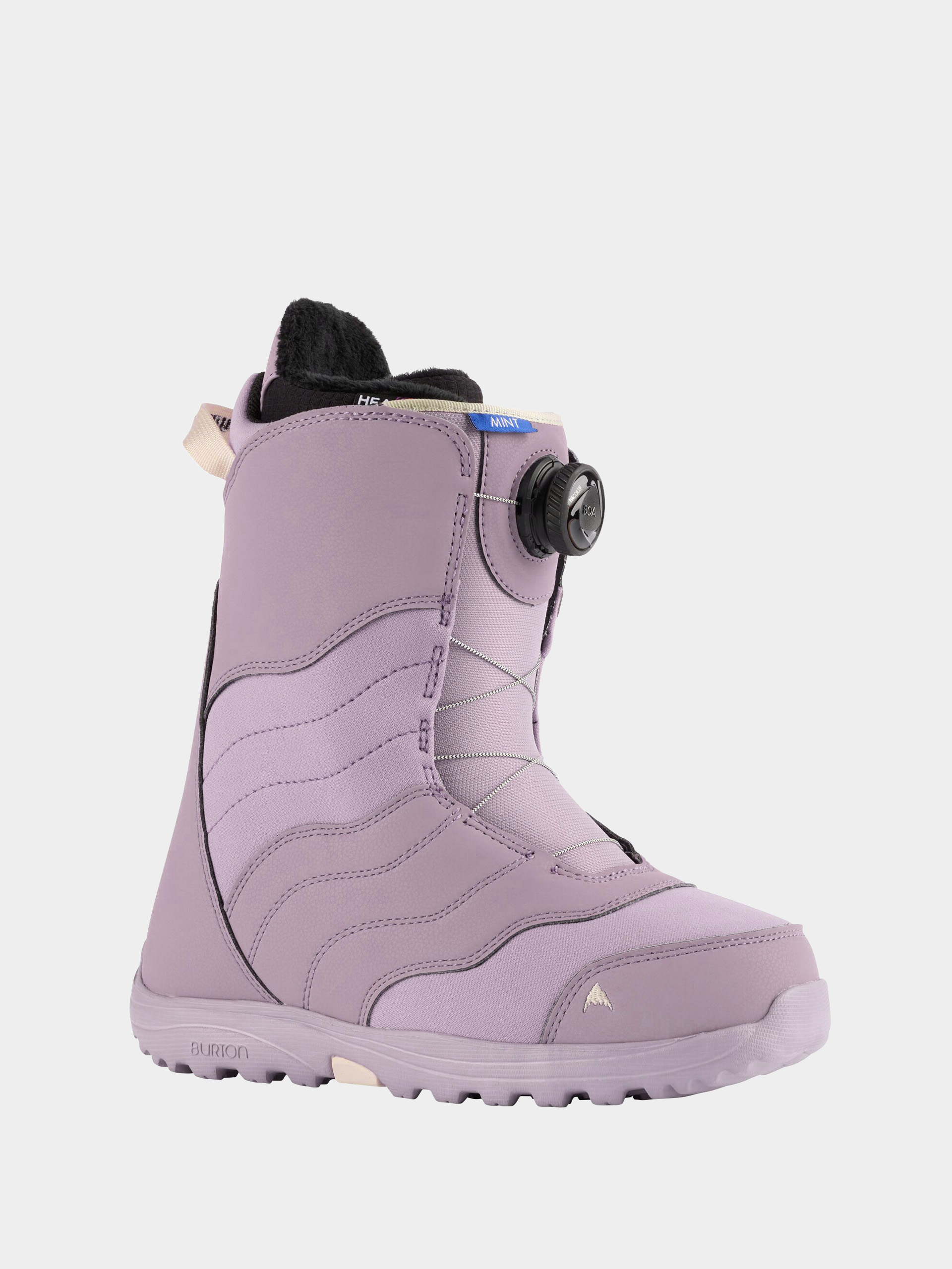 Womens Burton Mint Boa Snowboard boots (elderberry)