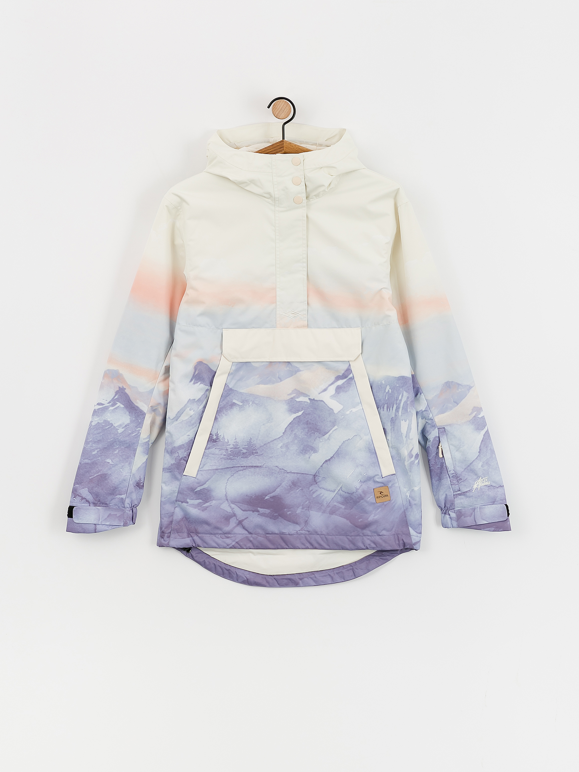 Damen Rip Curl Rider Anorak Snowboardjacke (multicolor)