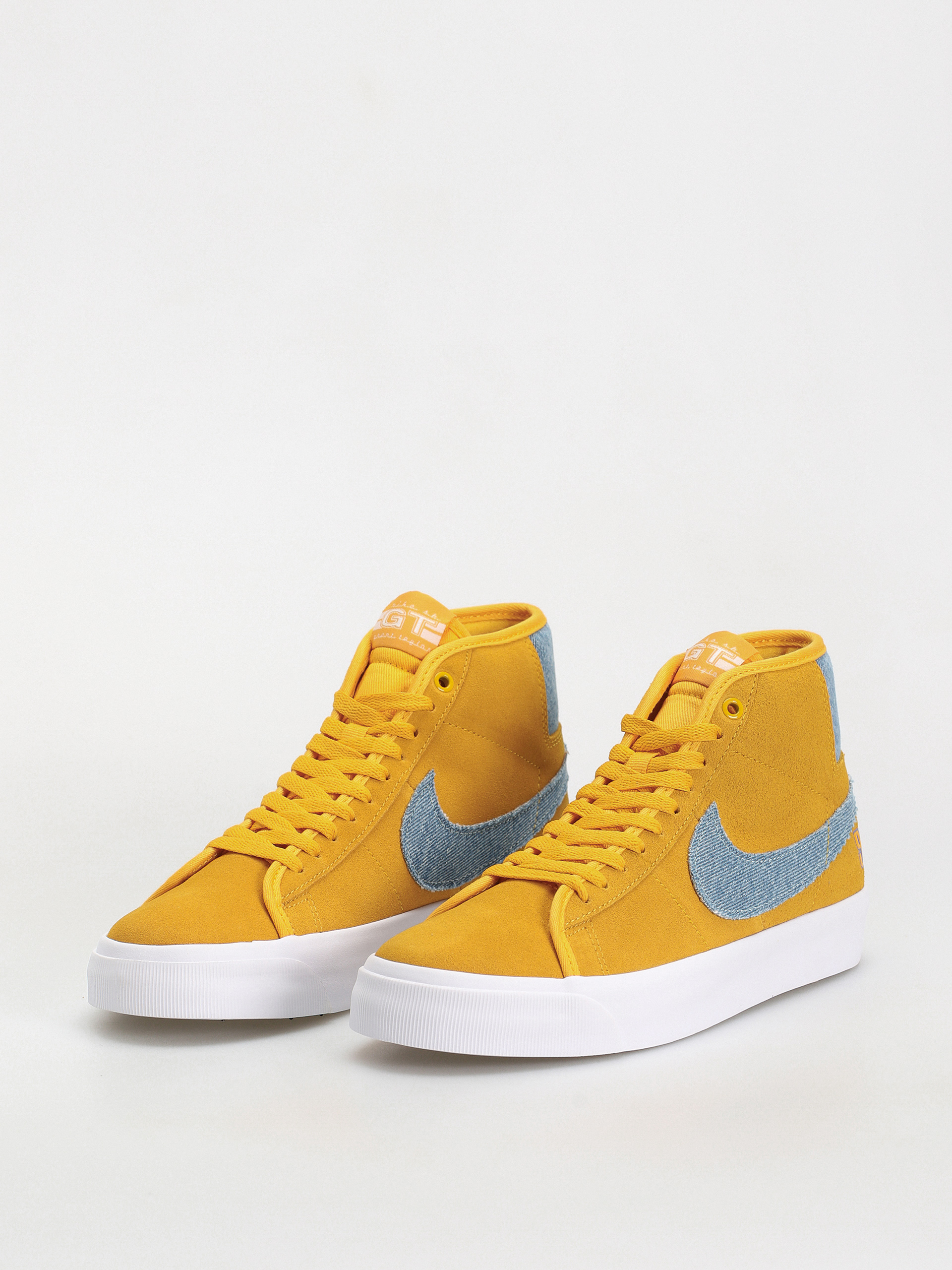 Nike SB Zoom Blazer Mid Pro GT Shoes (university gold/game royal)